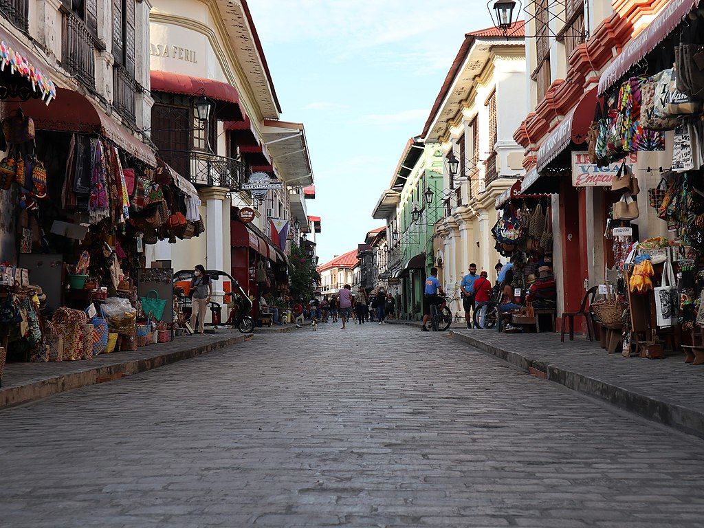 1024x768 Vigan Heritage Village Calle Crisologo Salcedo North Floor View (Vigan, Ilocos Sur; 11 14 2022)