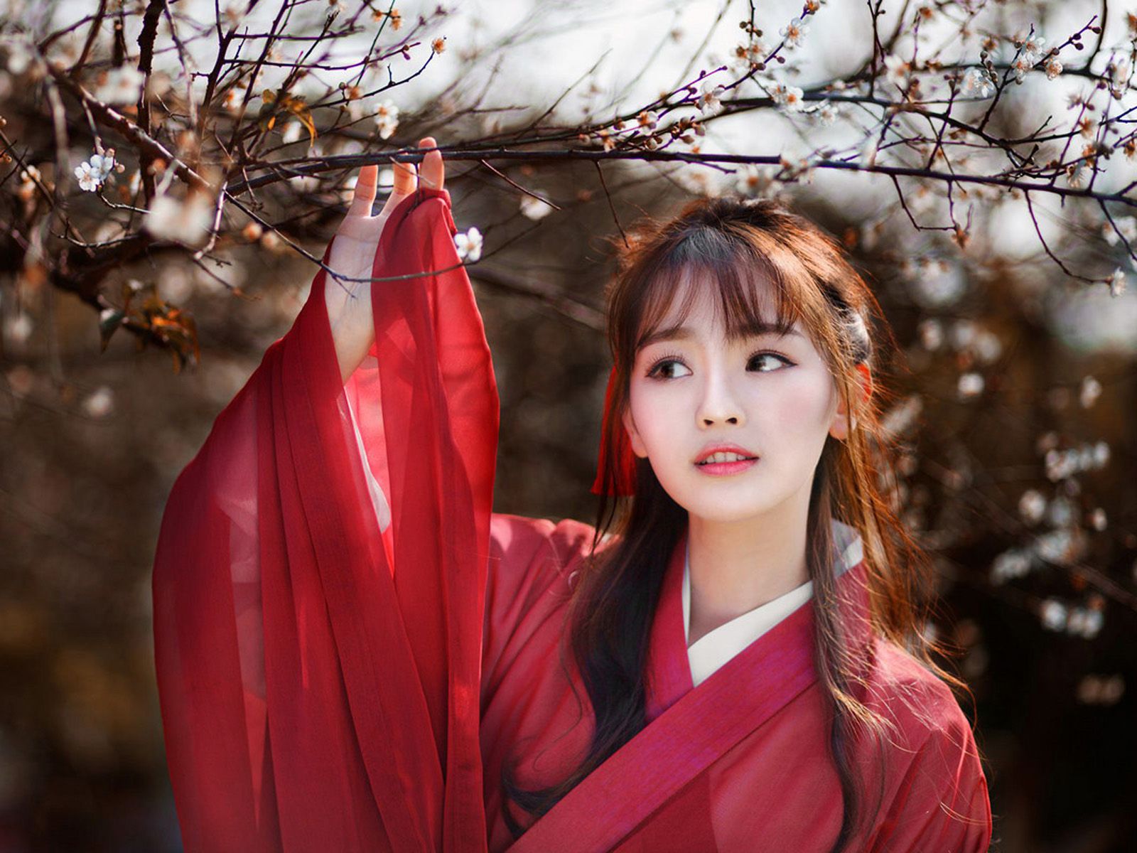 1600x1200 hanfu, women, Asian, Chinese dress Gallery HD Wallpaper