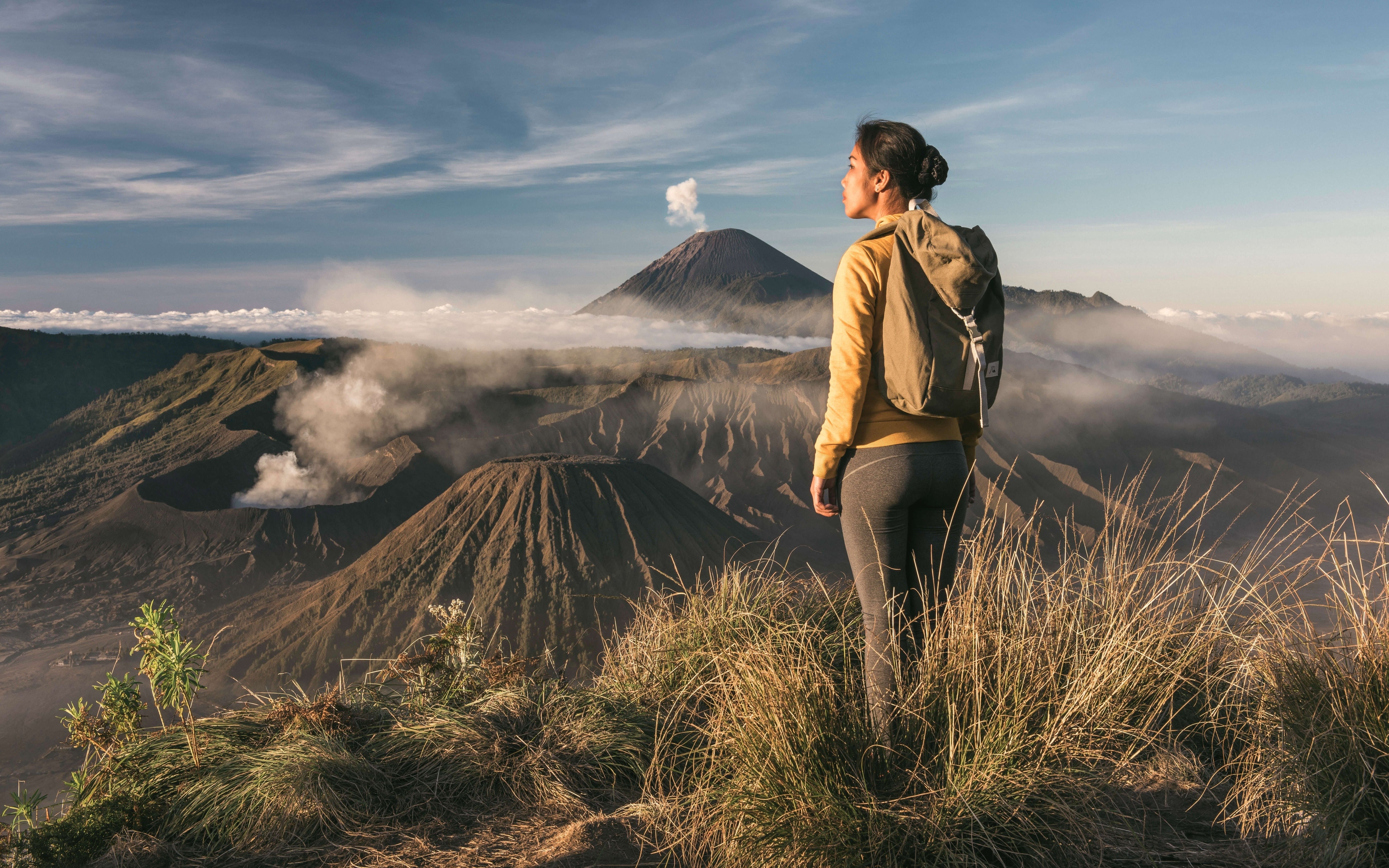 6720x4200 Wallpaper. Nature. photo. picture. mount bromo, Somma volcano, East Java, Bromo Tengger Semeru National Park, indonesia