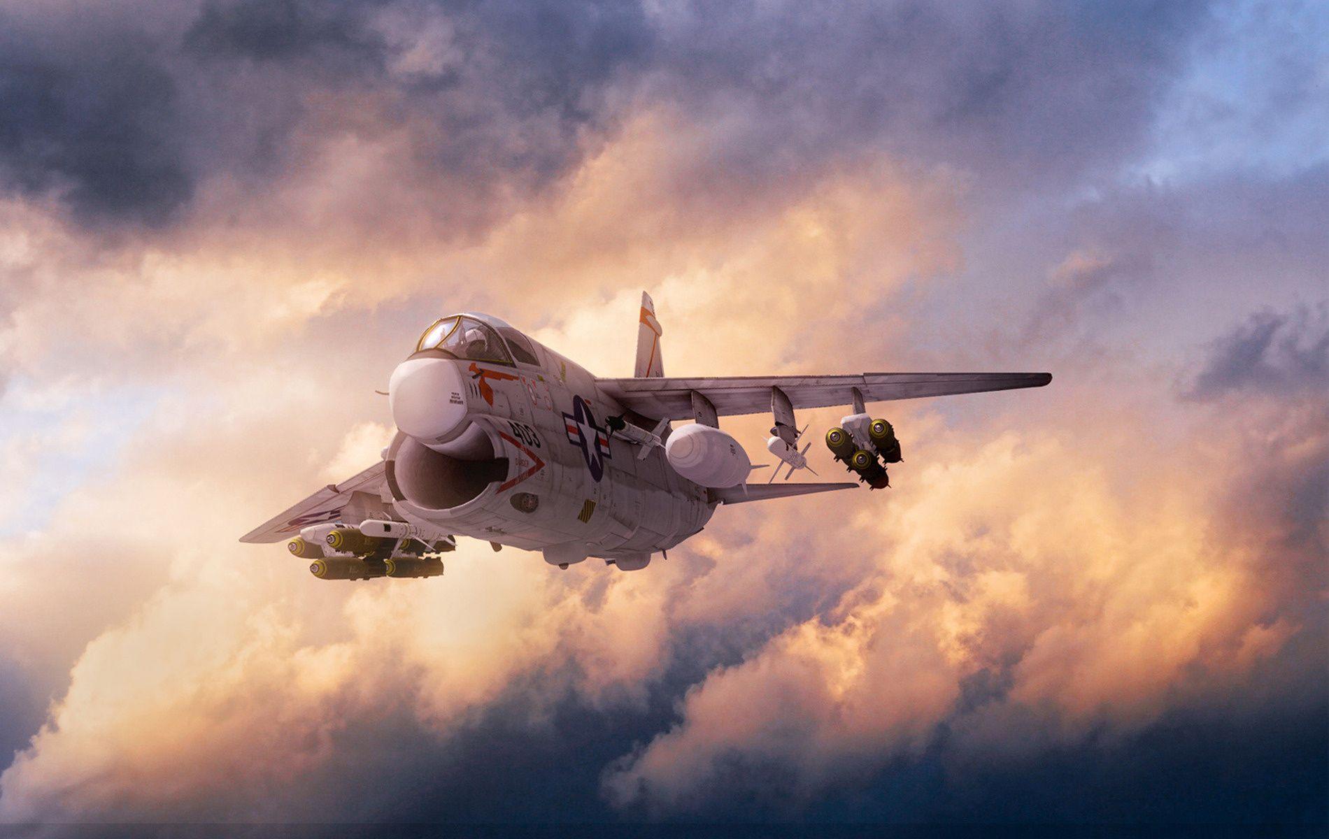 1900x1200 Sky, Free Airplane Image, Wings, Clouds, Hd, Crafts, Plane