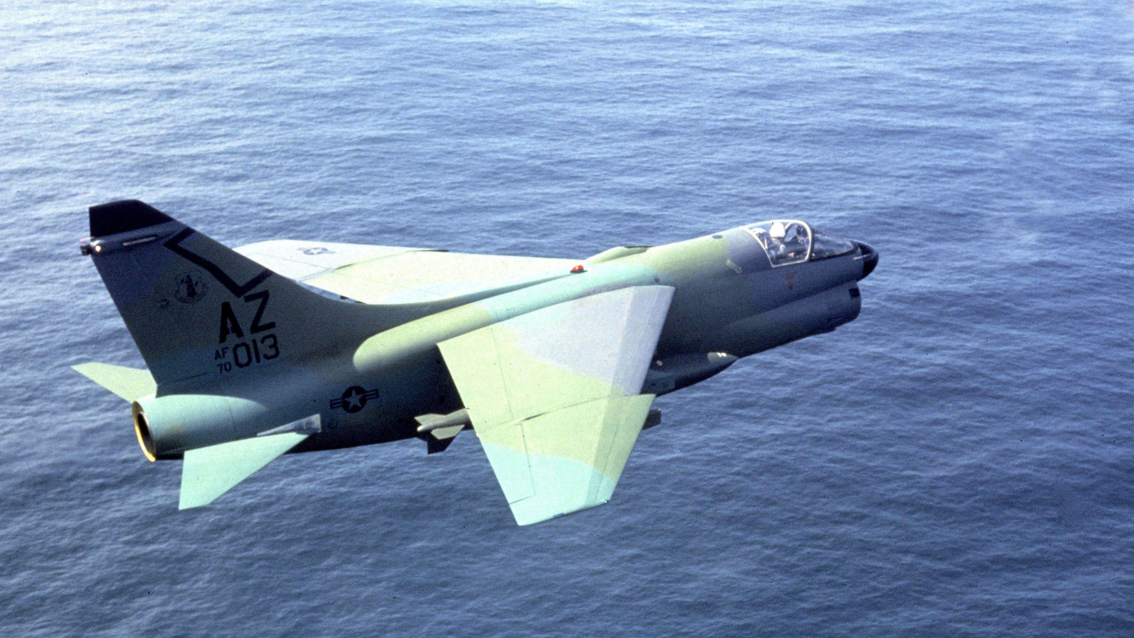 3840x2160 Wallpaper LTV A 7 Corsair II, Jet, Attack, Fighter, A Corsair