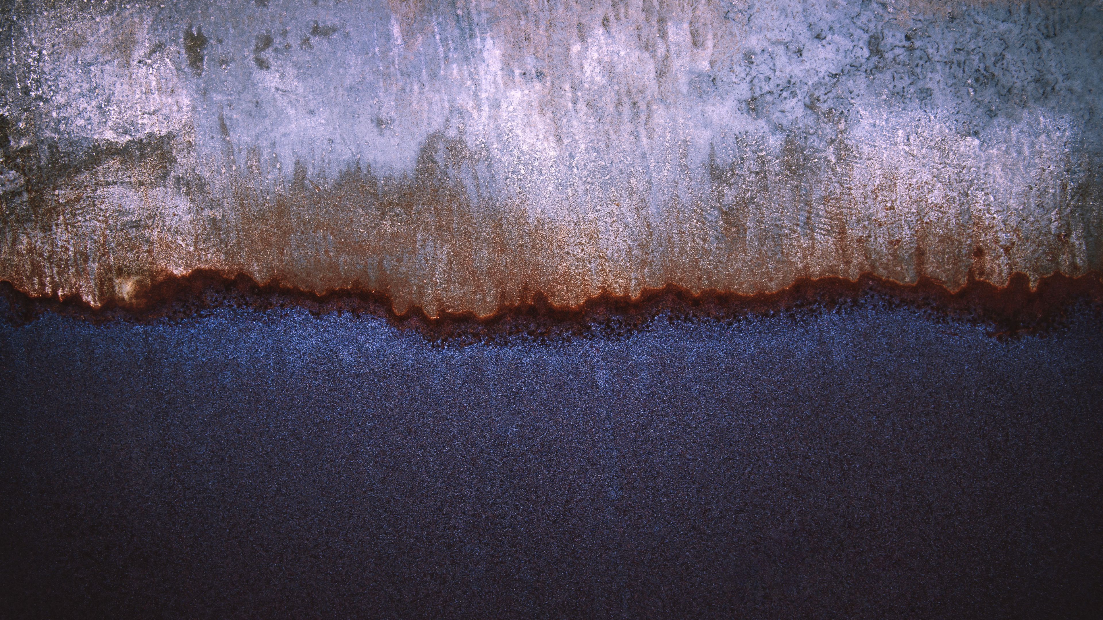 3840x2160 Wallpaper / metal, paint, rust, texture, surface, 4k free download