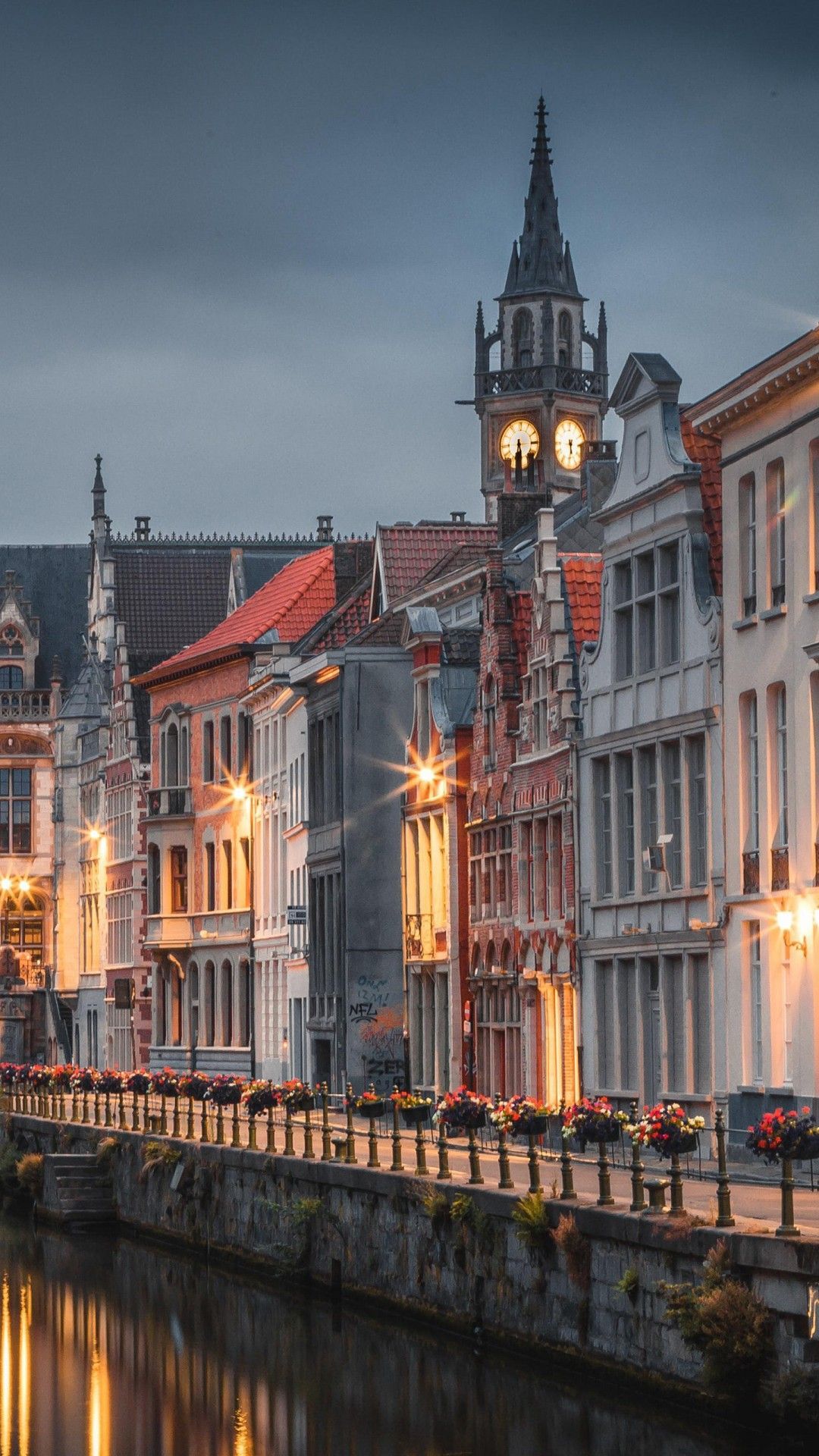 1080x1920 Man Made Ghent HD Wallpaper