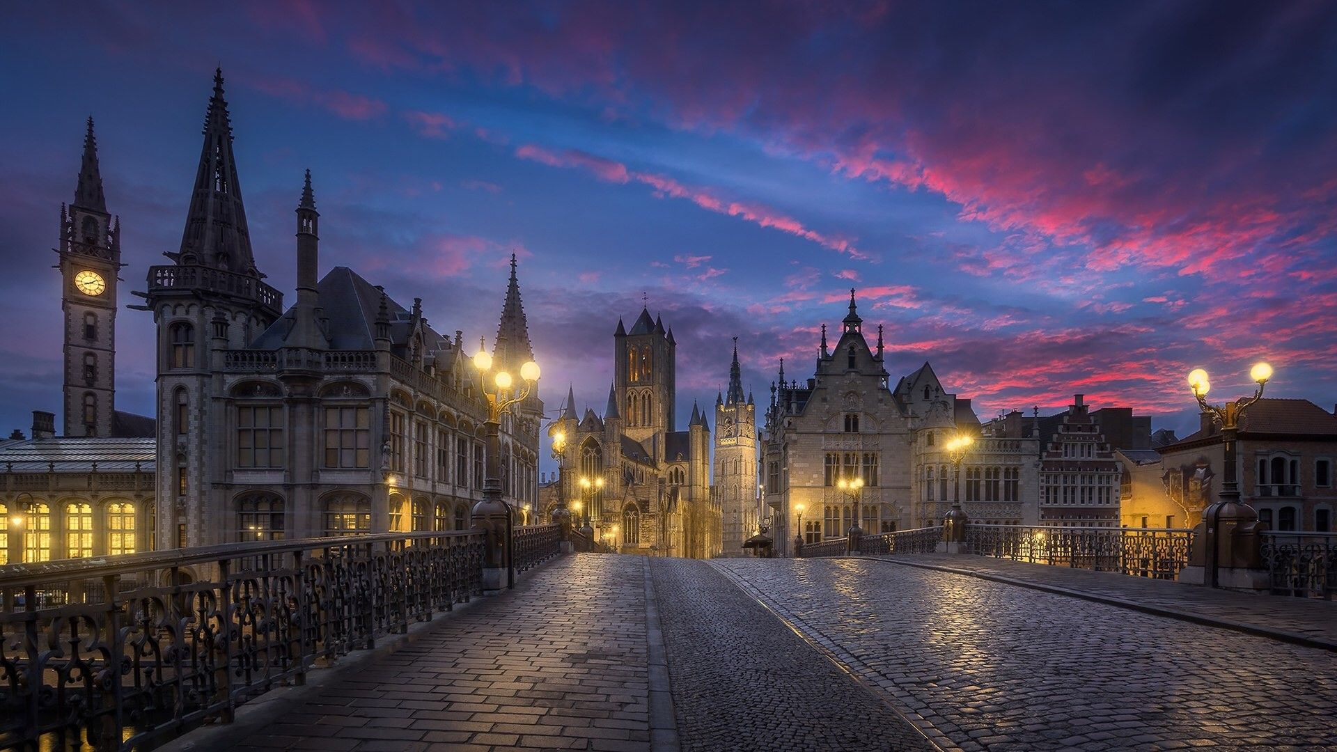 1920x1080 HD Ghent, belgium Gallery HD Wallpaper