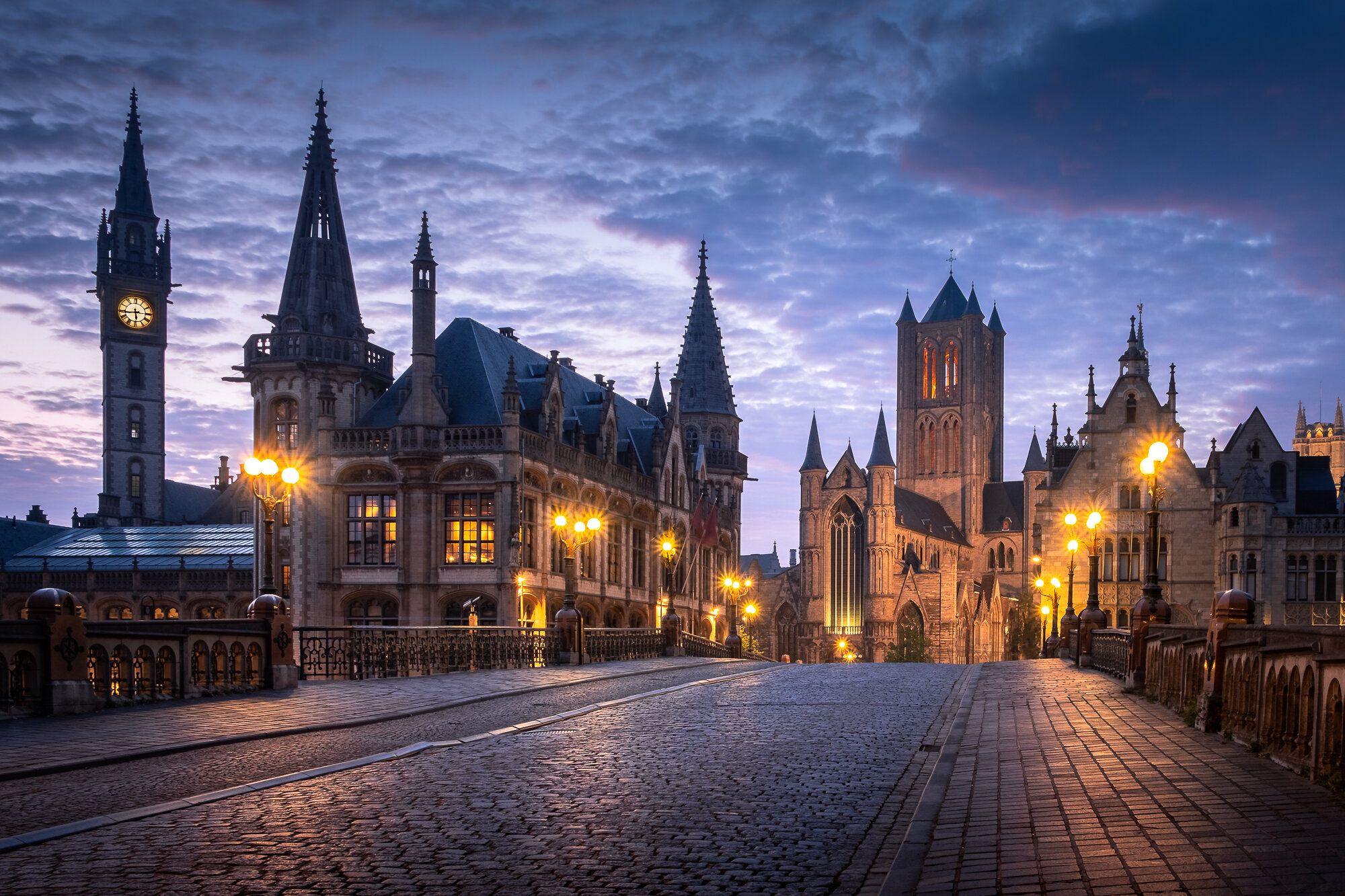 2000x1333 A Blue Hour In Ghent. Weekly Photo. Trevor Sherwin Photography