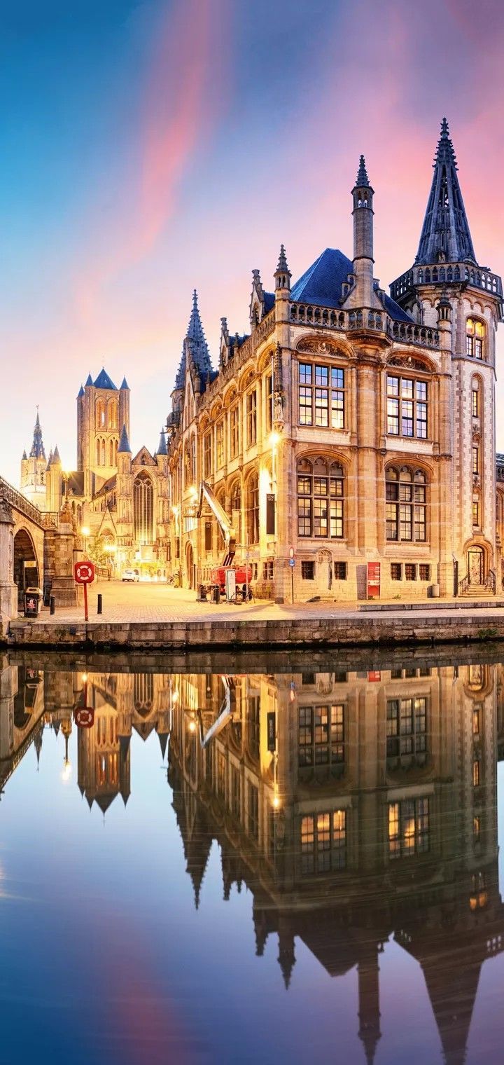 720x1520 Ghent is one of Europe's most underrated, if not unknown, medieval cities. It's nothing short of spectacular. While. Visit belgium, Places around the world, Ghent