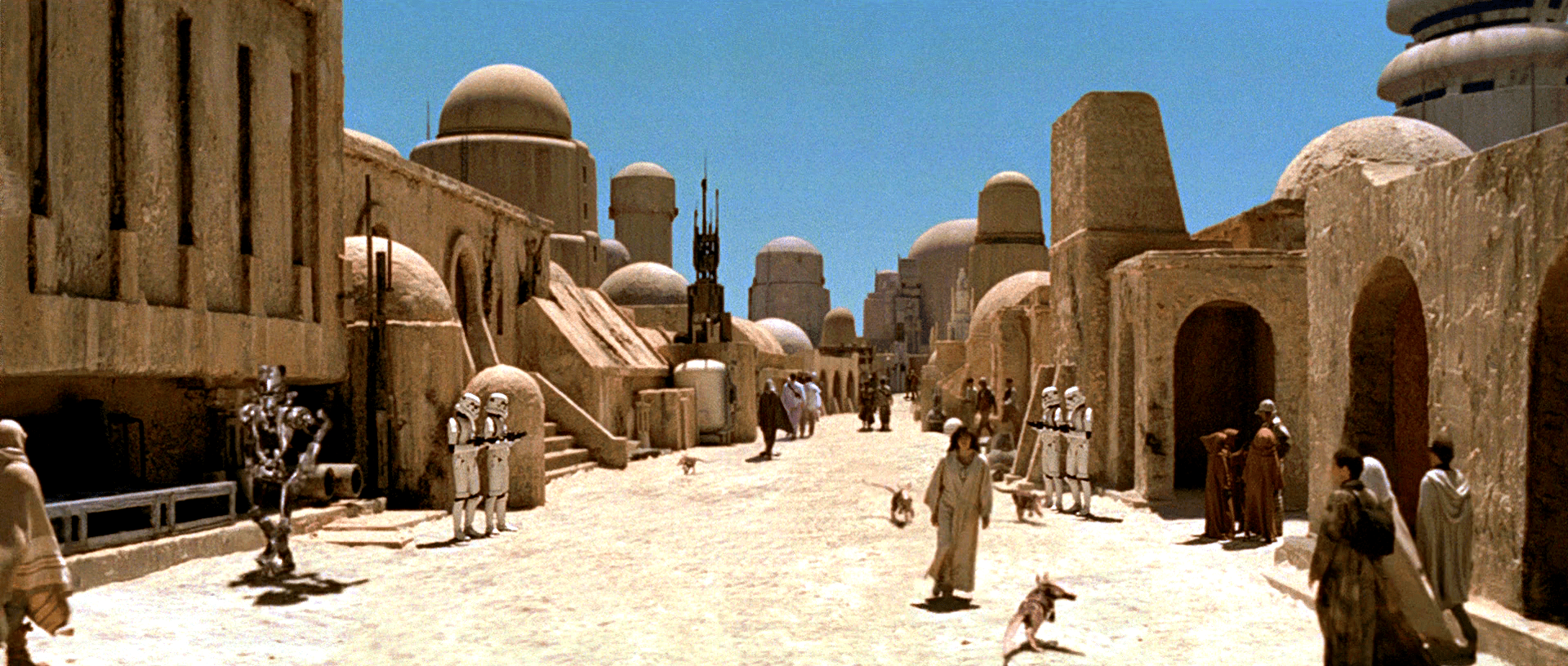 1920x816 Mos Eisley Wallpaper