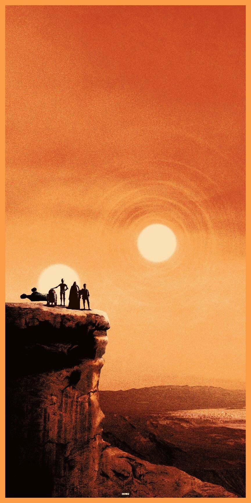864x1728 Mos Eisley. Star wars illustration, Star wars painting, Star wars wallpaper