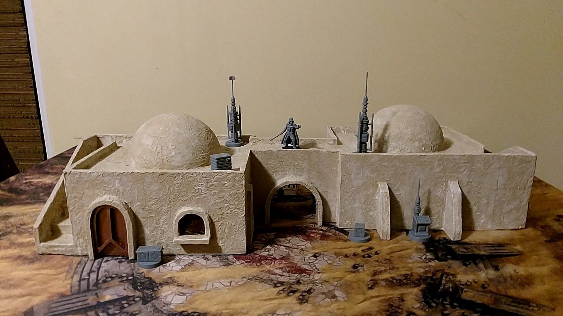 1920x1080 Free download Many hours later Success Mos Eisley inspired building for Star [1920x1080] for your Desktop, Mobile & Tablet. Explore Star Wars Mos Eisley Background. Star Wars Star Background