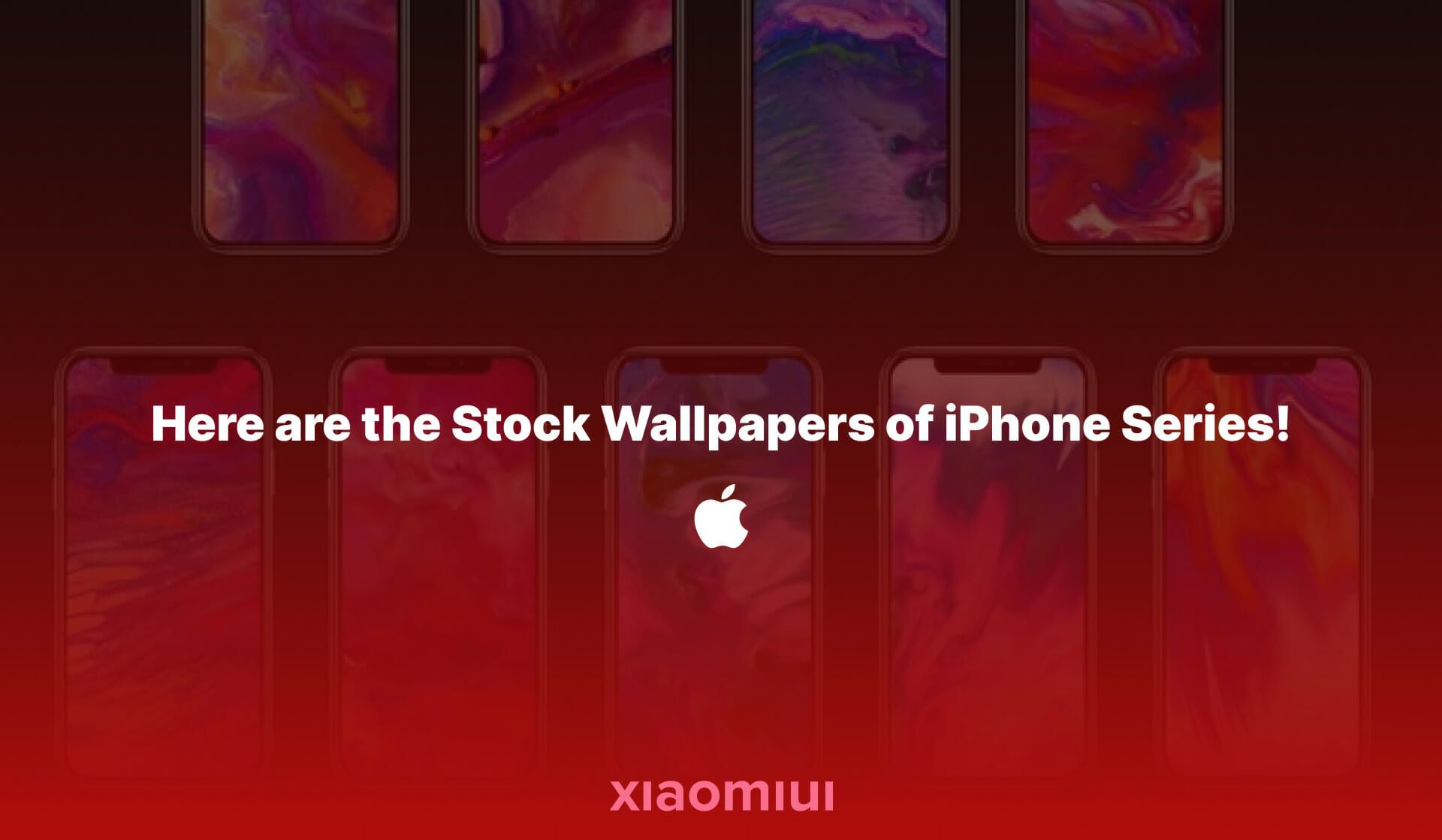 1920x1119 Here are the Stock Wallpaper of iPhone Series!