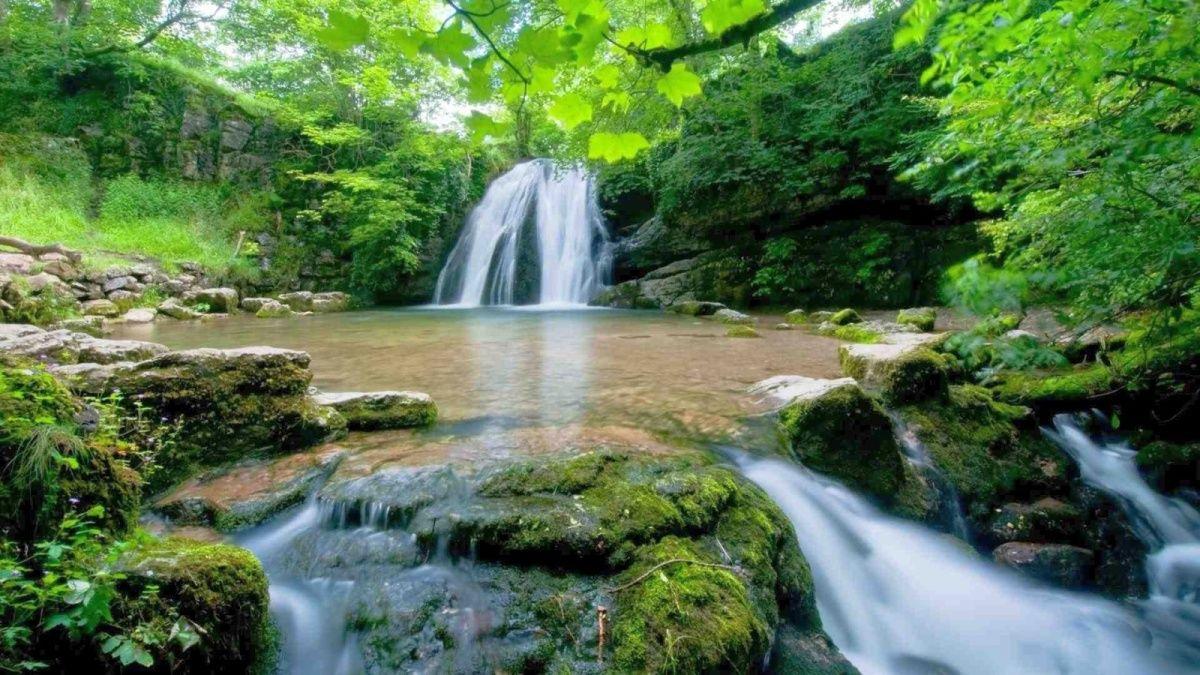 1200x675 Download Indian Nature Waterfall Wallpaper in HD Wallpaper HD FREE