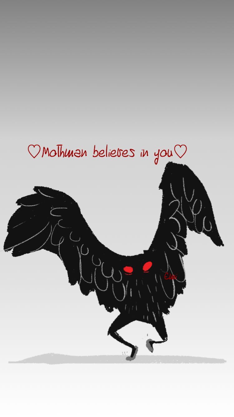 Mothman Wallpapers - Top Free Mothman Backgrounds - WallpaperAccess