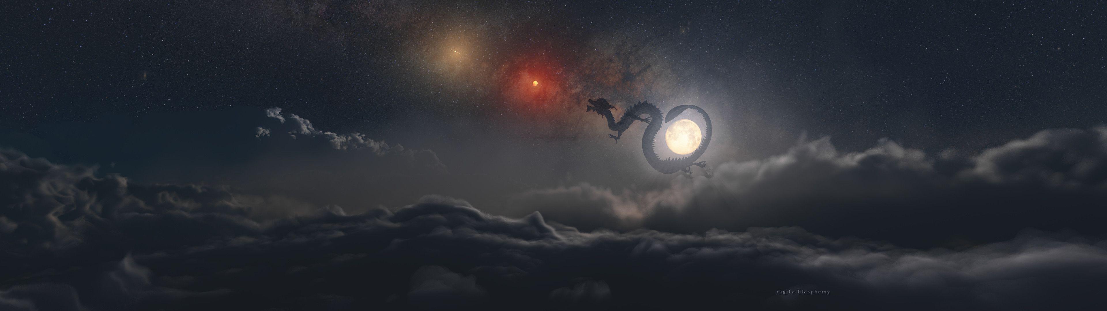 3840x1080 Oriental Wallpaper