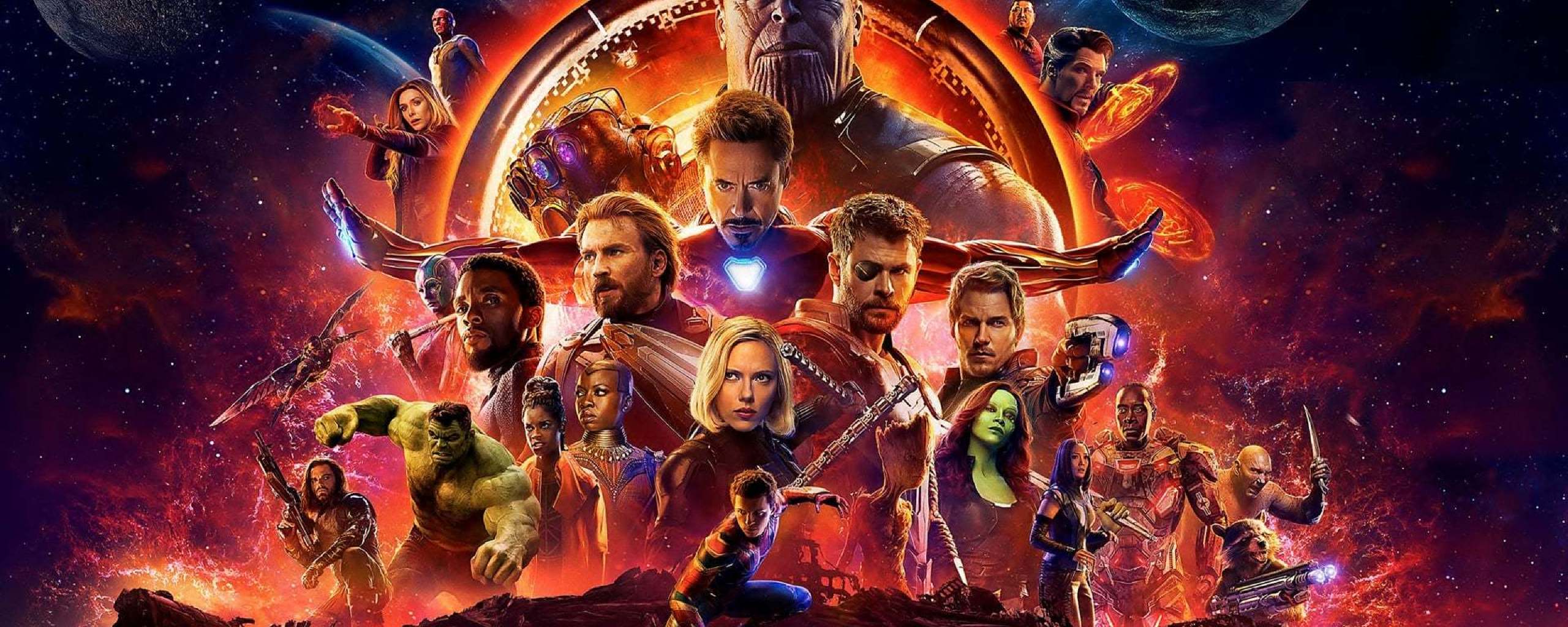 2560x1024 Download Avengers Infinity War Official Poster 360x640 Resolution