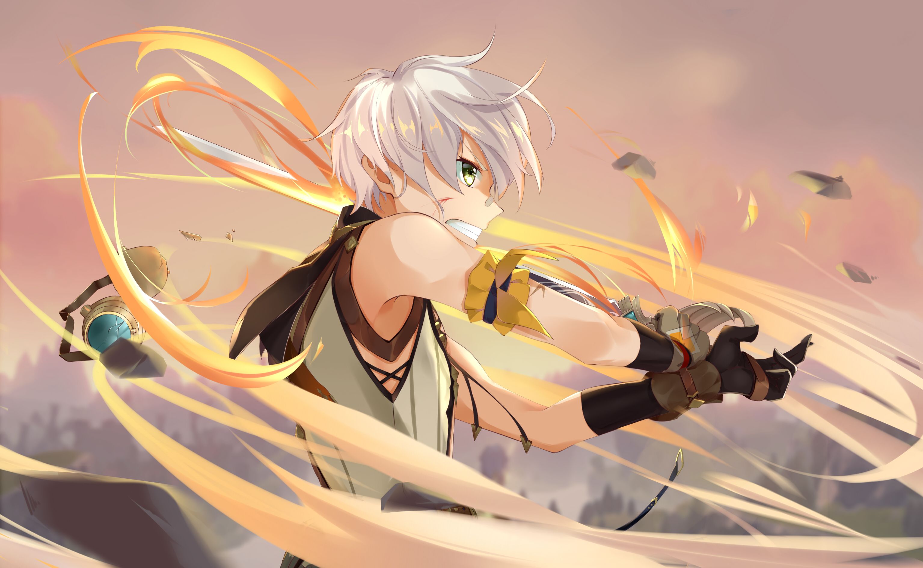 3070x1889 Bennett (Genshin Impact) HD Wallpaper and Background