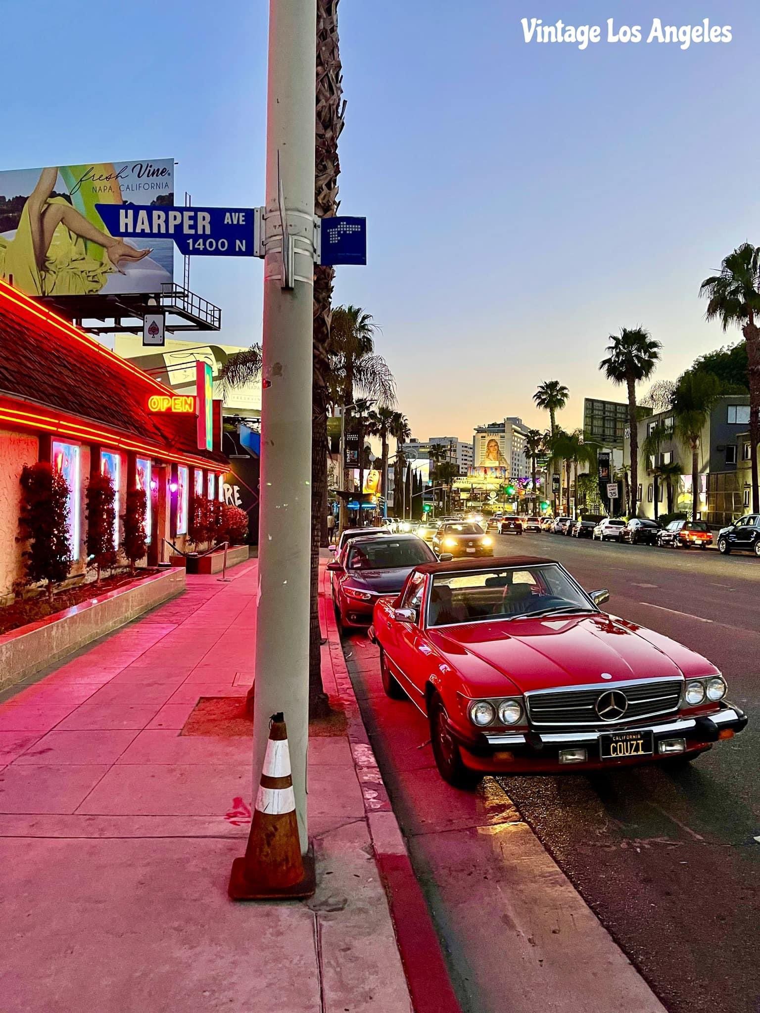 1536x2048 Vintage Los Angeles on Sunset Strip