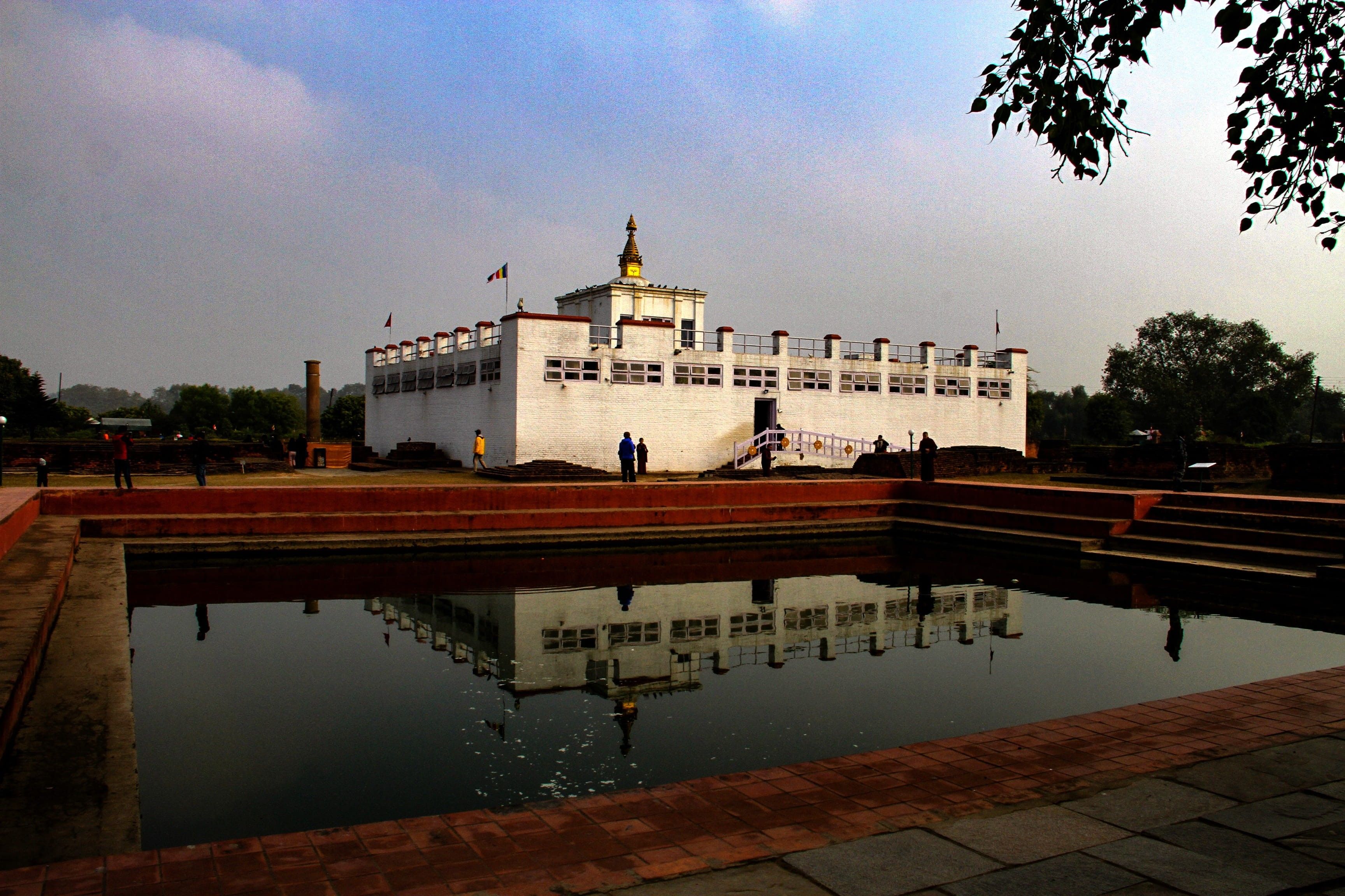 3456x2304 Wallpaper / travel destinations, birth place of buddha, siddhartha gautam, buddha, heritage, monk, pray, buddhism, architecture, built structure, nepal, city, nature free download