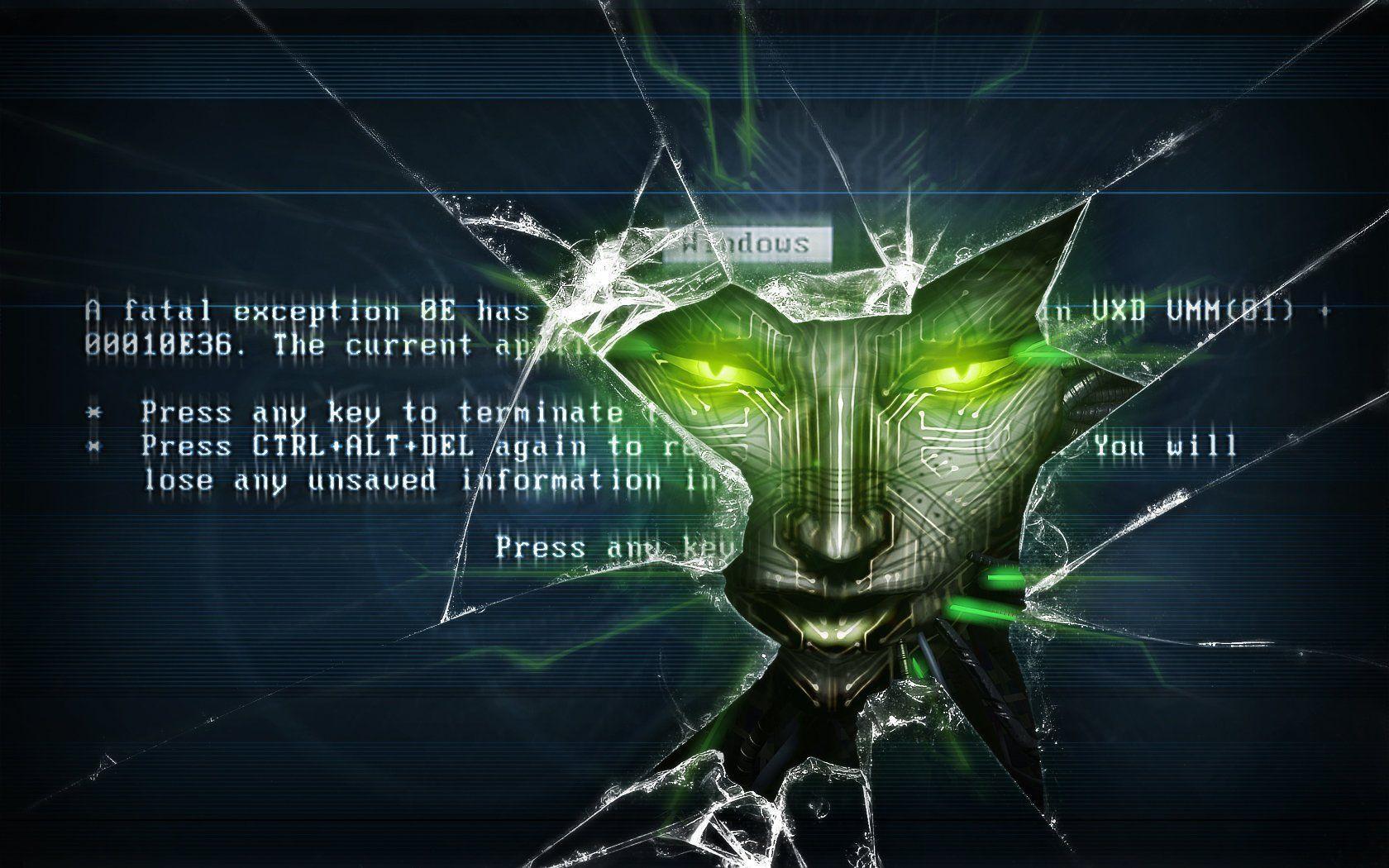 1680x1050 System Shock Wallpaper