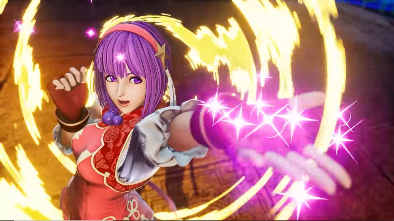 1366x768 KoF XV Athena trailer rounds out Team Super Heroine
