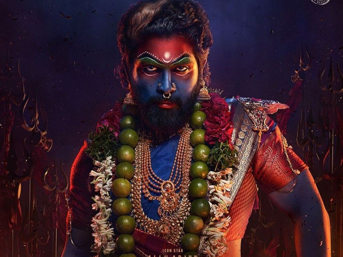 1200x900 Pushpa 2 FIRST Poster: Allu Arjun Leaves Fans Confused As He Dons Makeup, Nose Ring With Gun