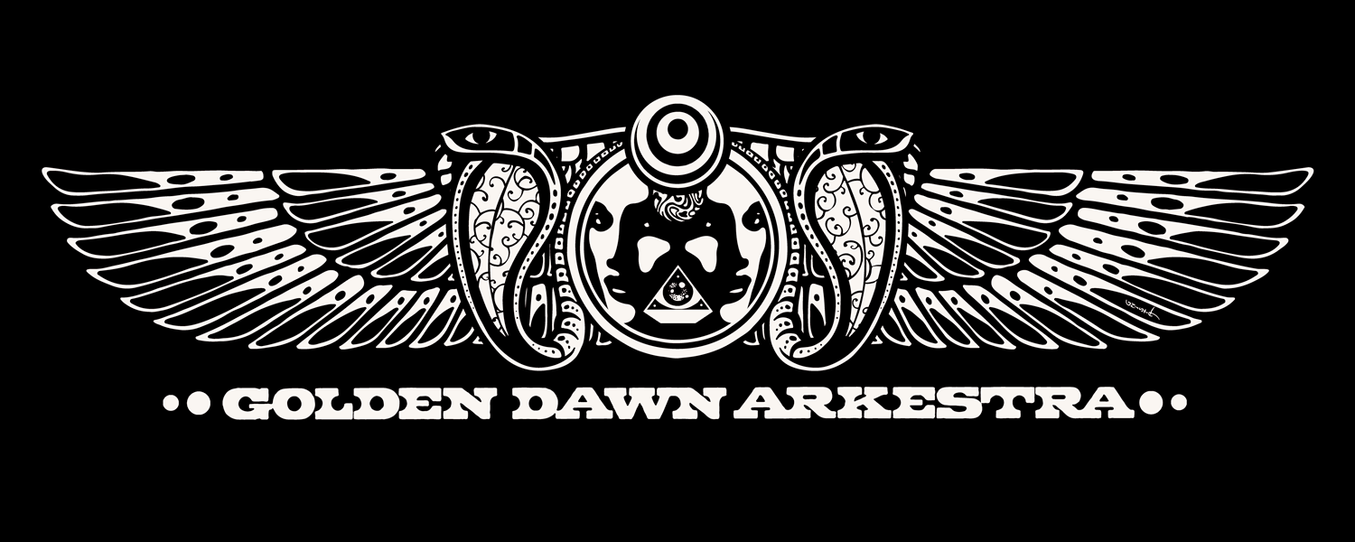 1500x600 Golden Dawn Arkestra. Official Merchandise. Golden Dawn Arkestra