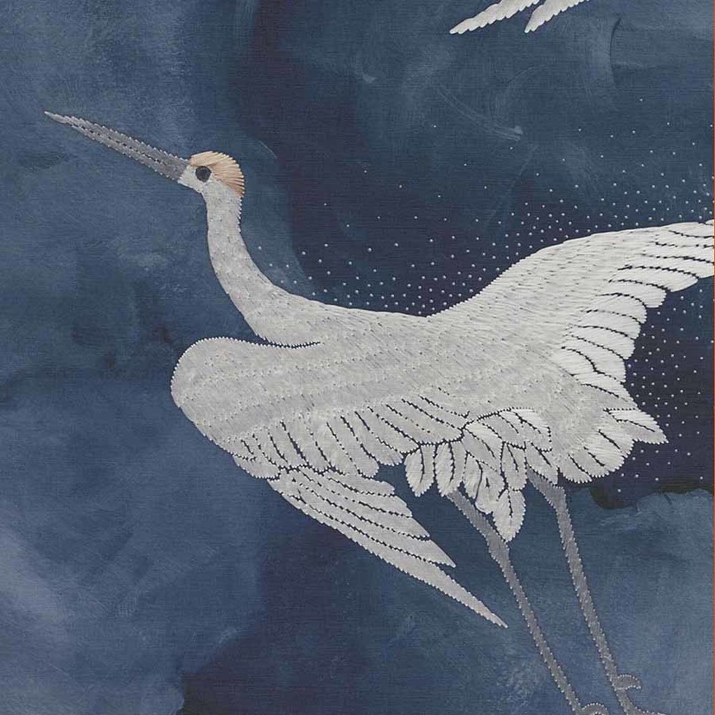 1024x1024 Flight & Clouds Only Heron Wallpaper– Swan Court