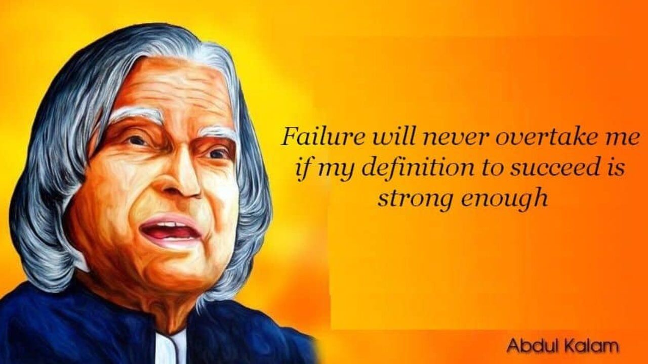 1280x720 Best APJ Abdul Kalam Quotes for Students Looking for MotivationDATAQUEST