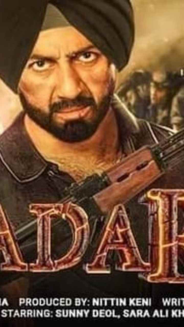 720x1280 Sunny Deol's Powerful Film Gadar 2 Official