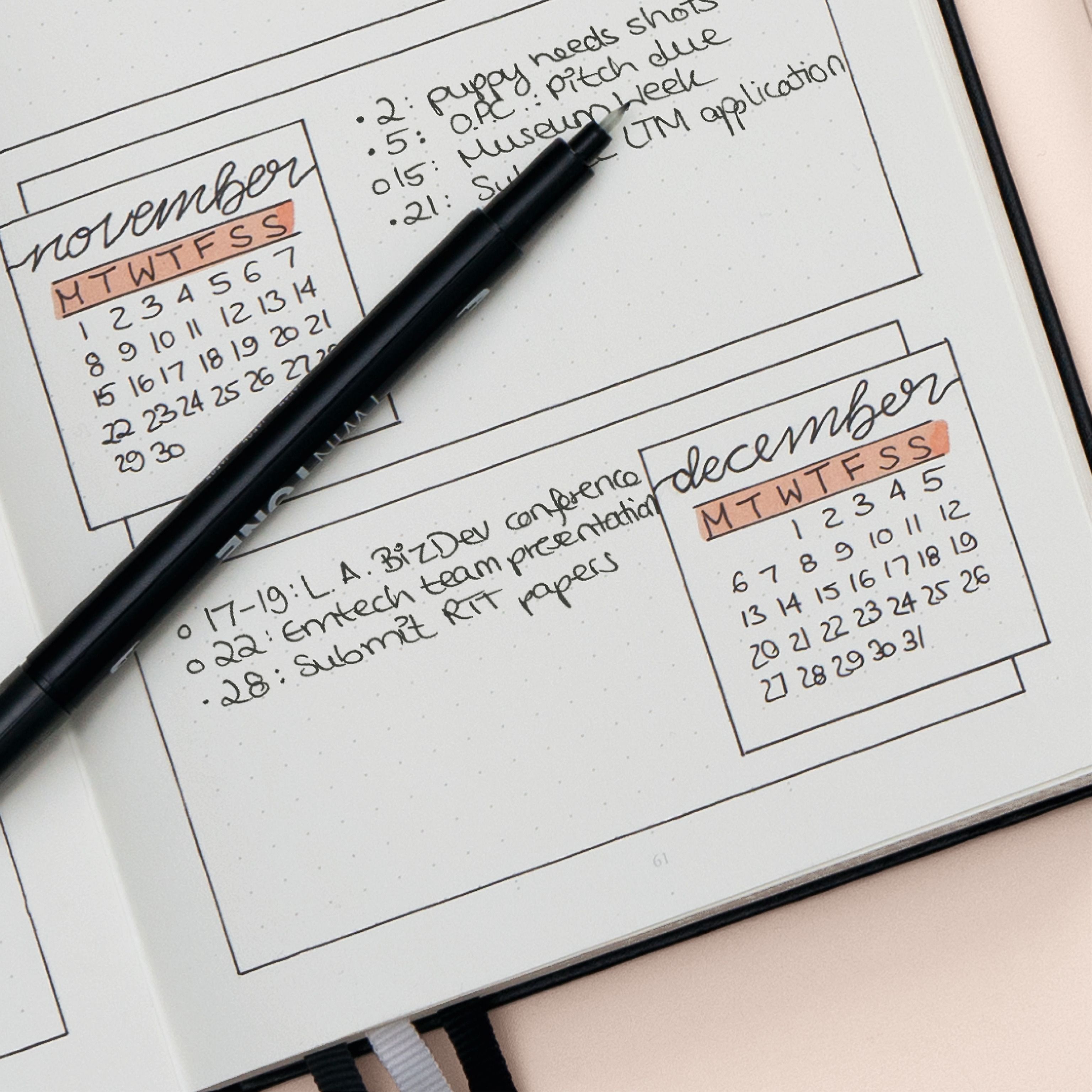 3072x3072 Bullet Journal Edition 2