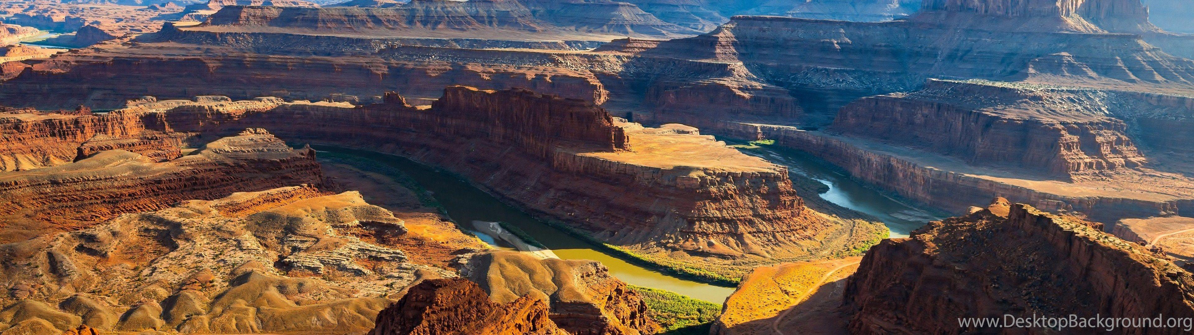 3840x1080 Grand Canyon USA Ultra HD Wallpaper Desktop Background