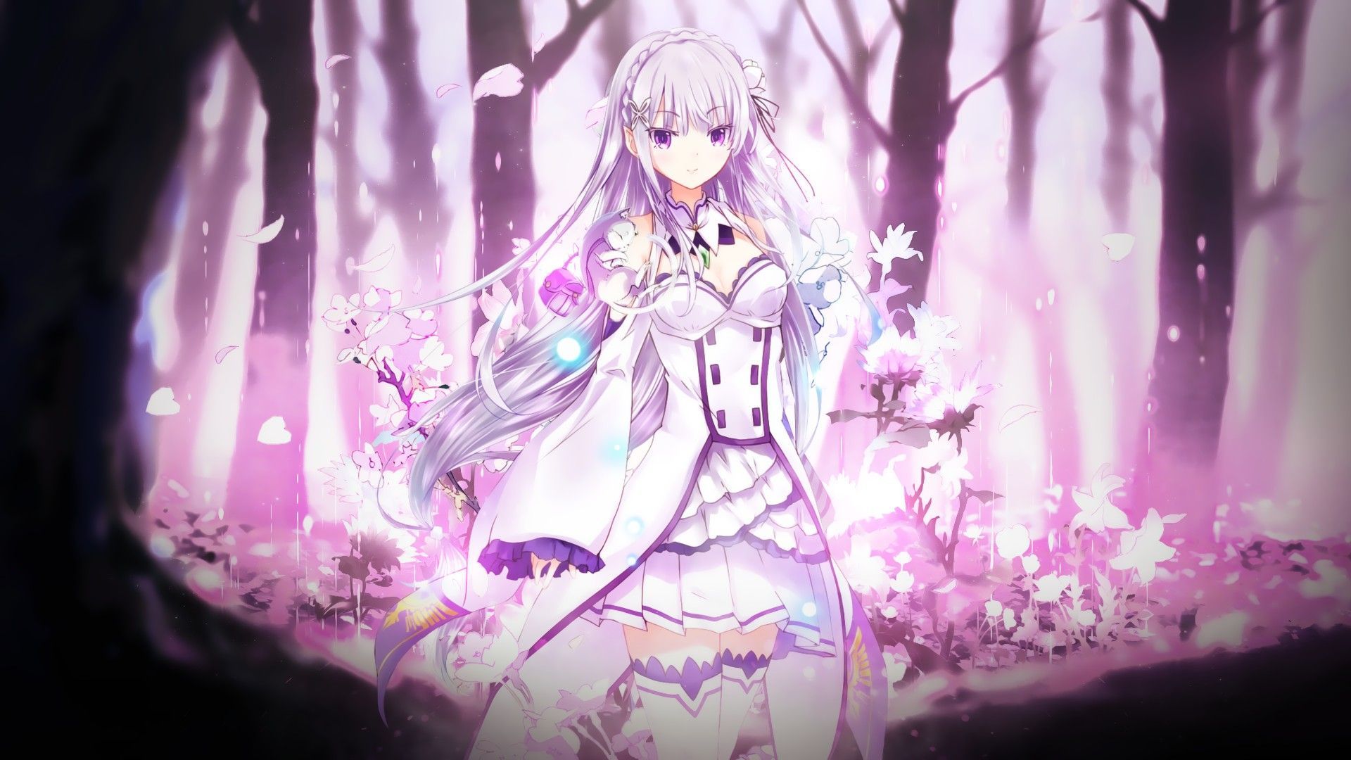 1920x1080 Re Zero Wallpaper Emilia HD Wallpaper HD