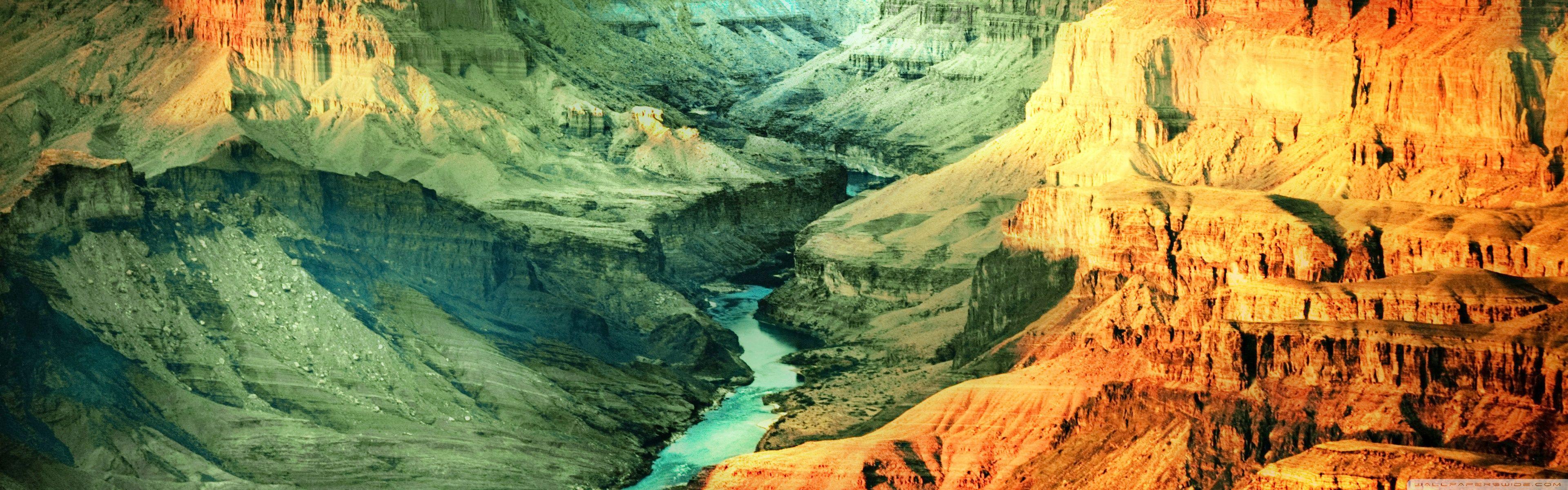 3840x1200 Grand Canyon ❤ 4K HD Desktop Wallpaper for 4K Ultra HD TV • Dual