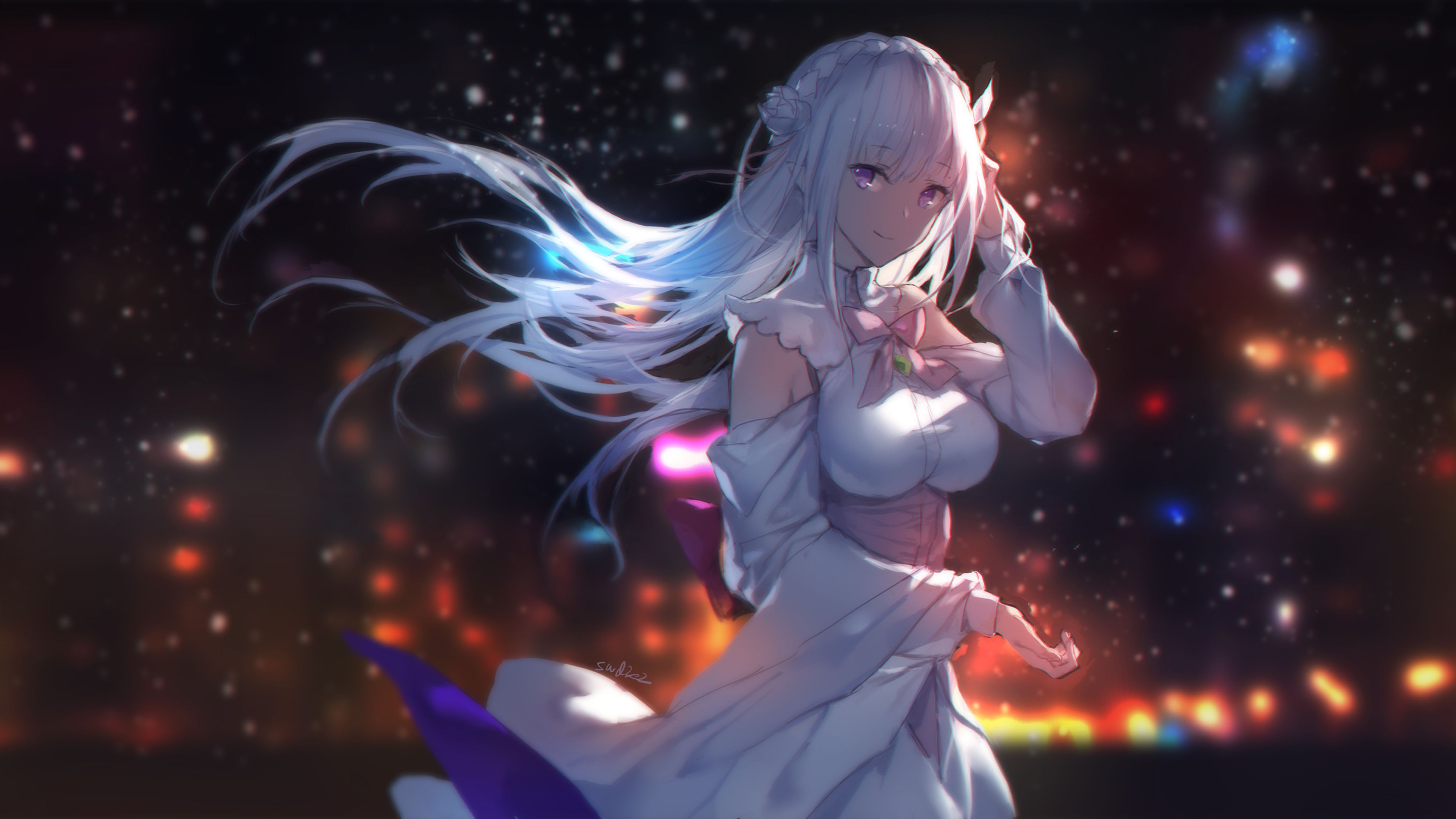 3840x2160 3840x2160 Emilia (Re:ZERO), Anime, Re:ZERO -Starting Life in Another World- wallpaper JPG Gallery HD Wallpaper