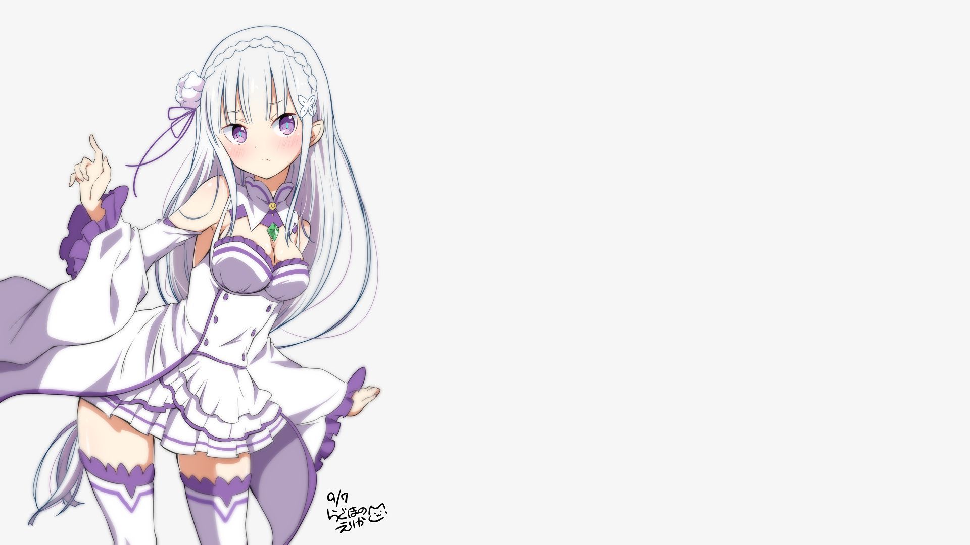 Emilia Rezero Wallpapers - Top Free Emilia Rezero Backgrounds ...