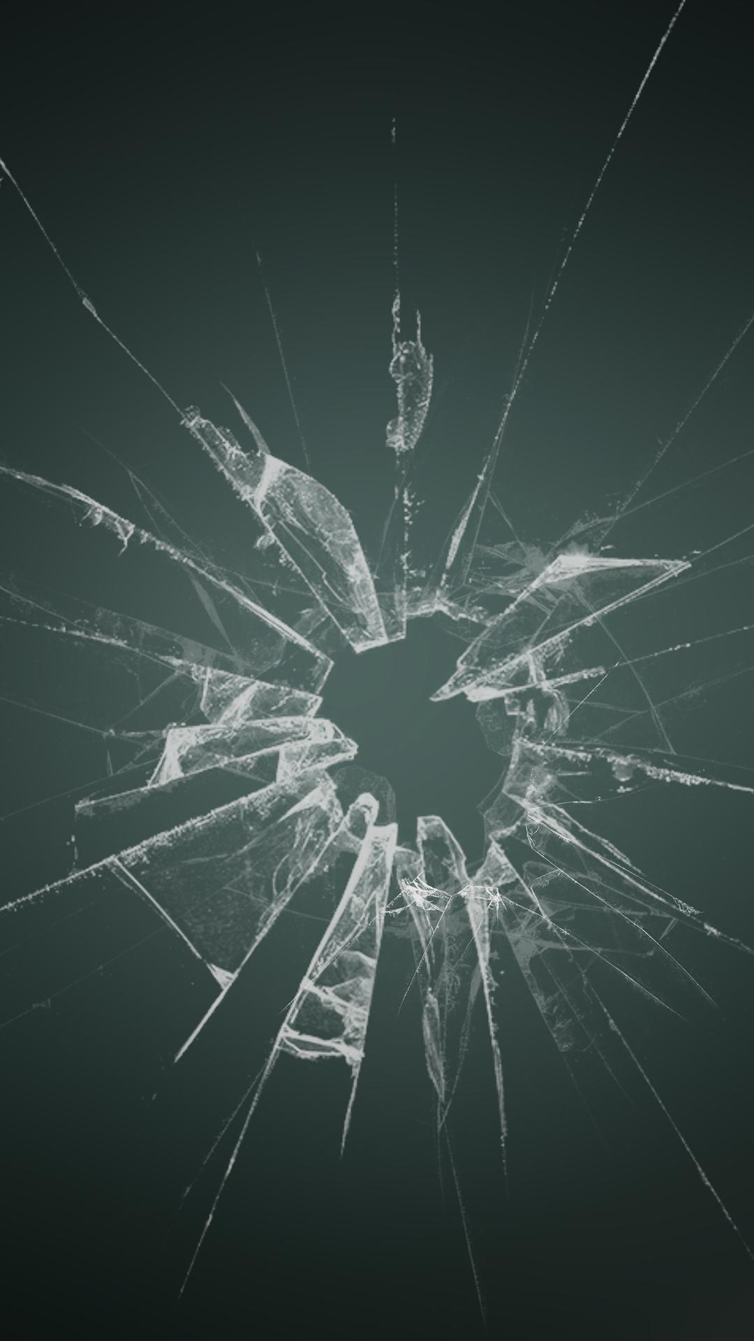1080x1920 Broken Glass iPhone Wallpaper