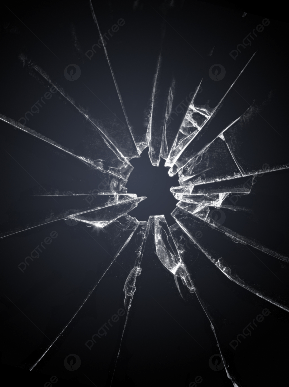 1200x1604 Dark Background Broken Glass Hole Wallpaper Image For Free Download