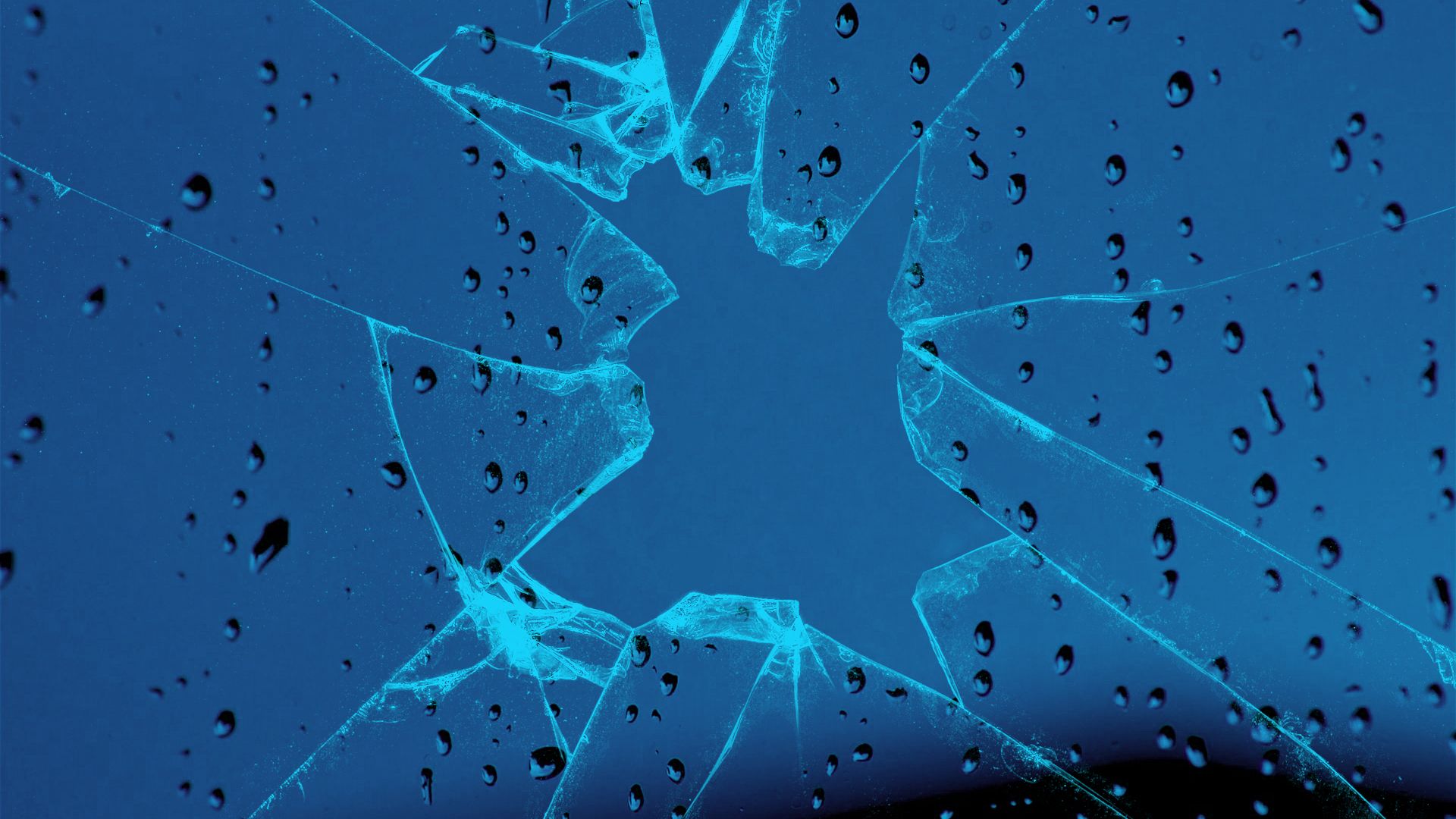 1920x1080 Broken Glass Wallpaper