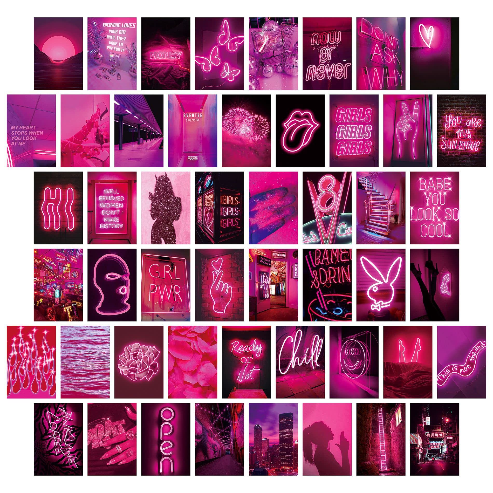Neon Collage Wallpapers Top Free Neon Collage Backgrounds