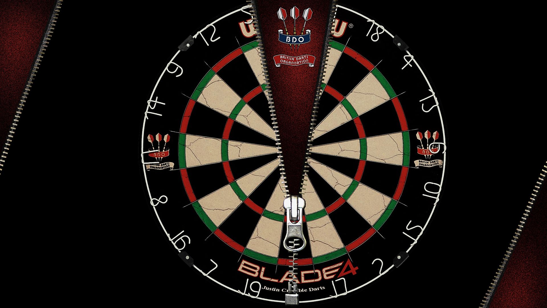 1920x1080 Precision Unzipped: HD Dartboard Wallpaper Masterpiecex1080