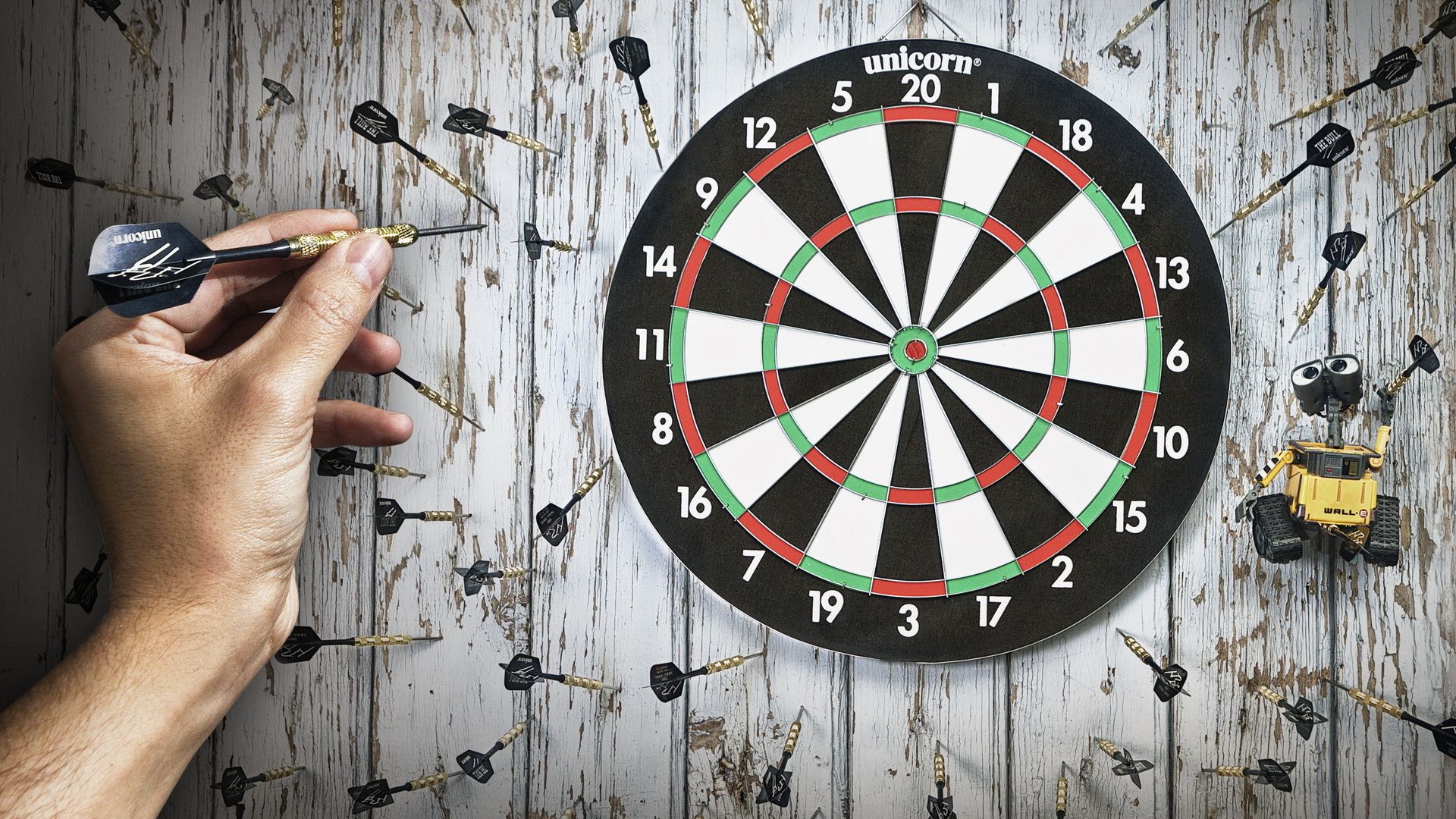 1920x1080 Dartboard Wallpaper