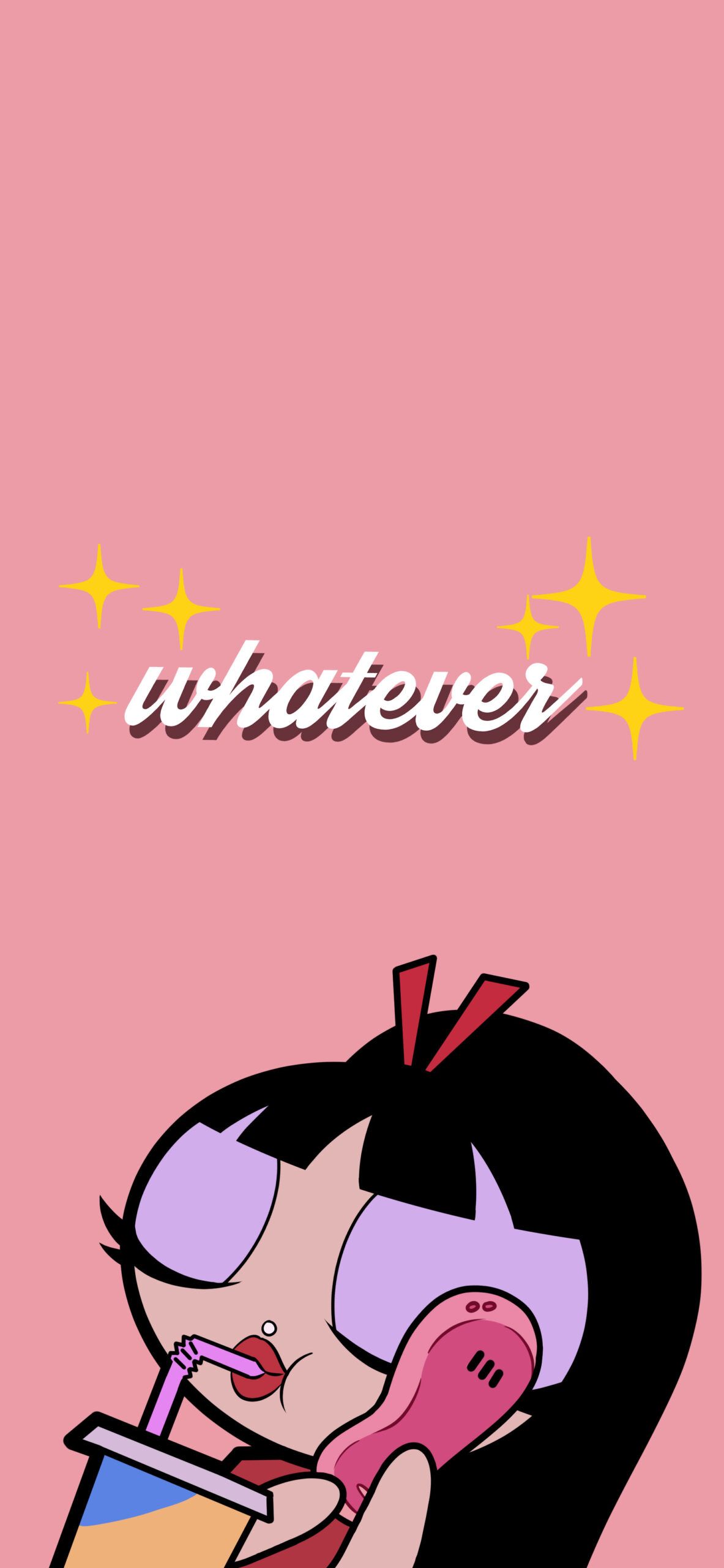 1183x2560 Baddie Powerpuff Girl Wallpaper Aesthetic Baddie Wallpaper