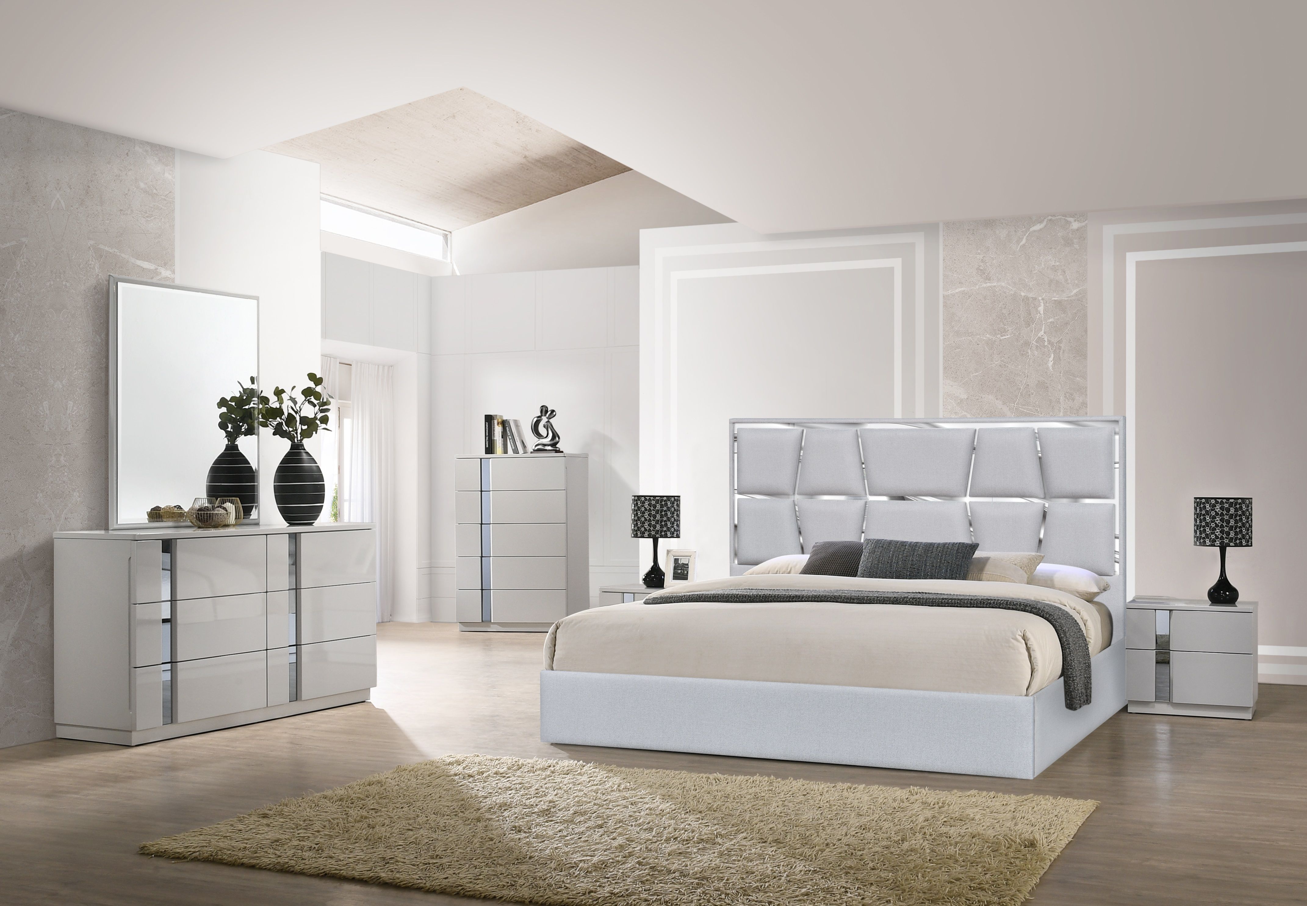 4284x2970 Exquisite Quality Luxury Bedroom Furniture Sets Akron Ohio J&M Degas Palermo Grey