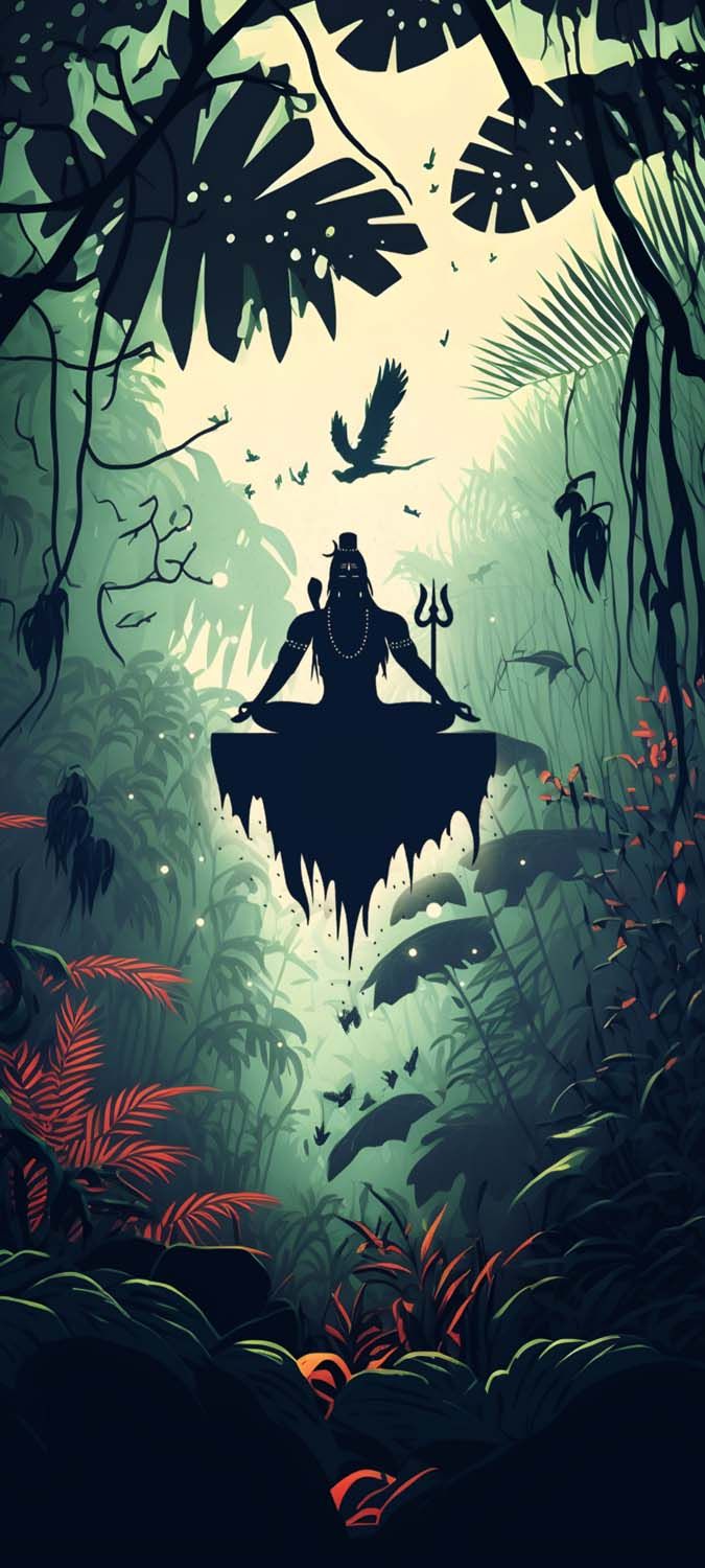 675x1500 Share more than 80 shiva meditation wallpaper.edu.vn