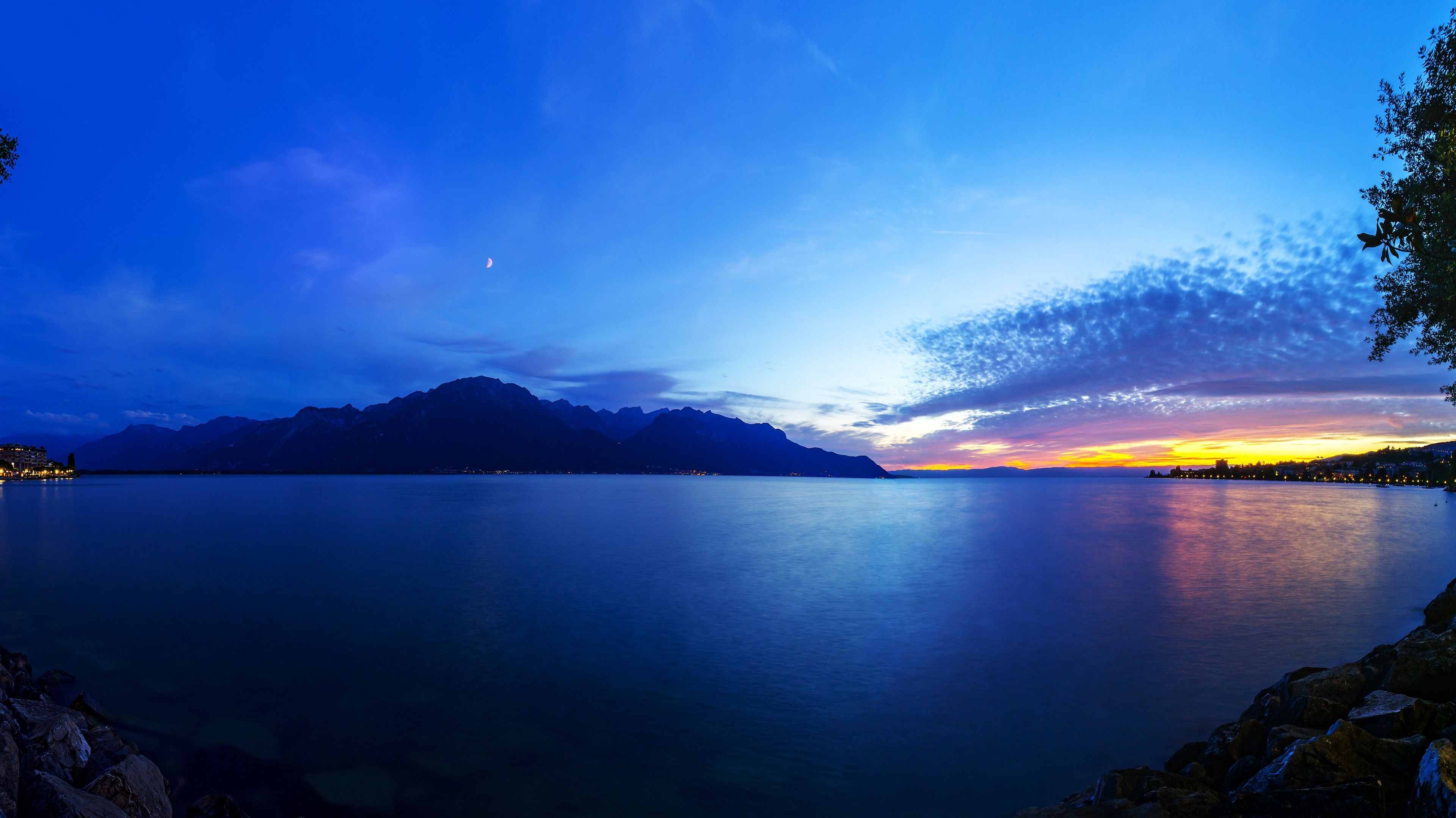 3840x2160 Wallpaper 4k Geneva Lake 4k Wallpaper