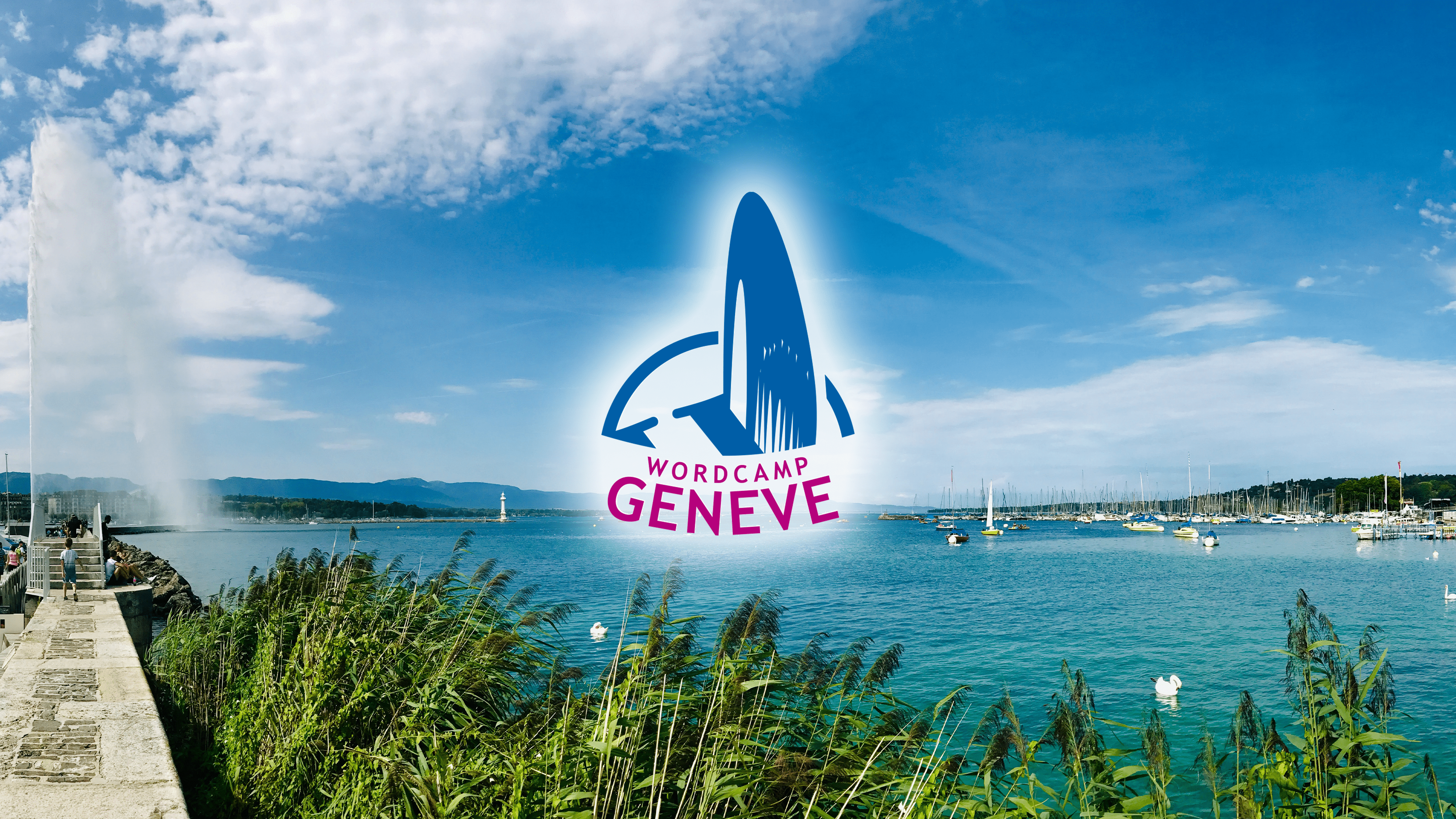 3840x2160 WordCamp Genève City Image