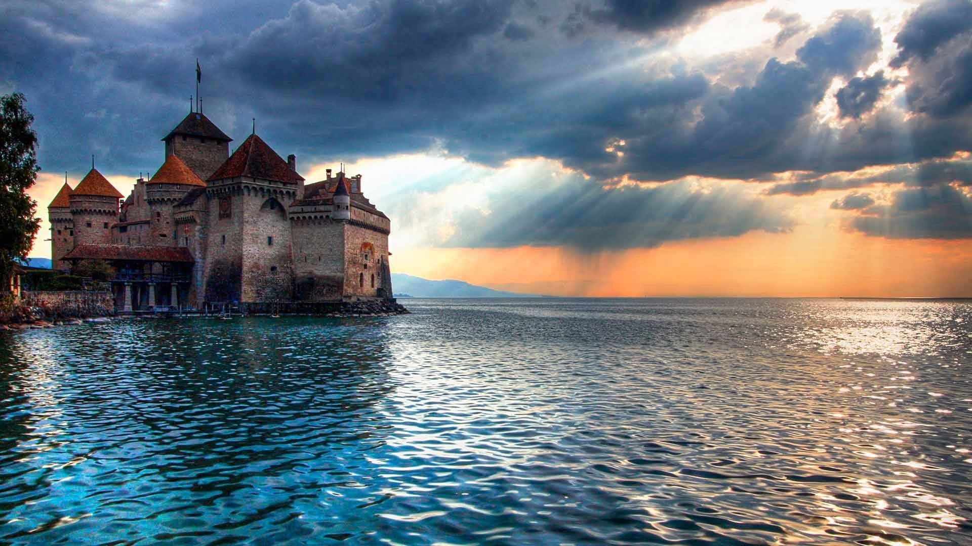 1920x1080 Geneva Lake 4k Gallery HD Wallpaper