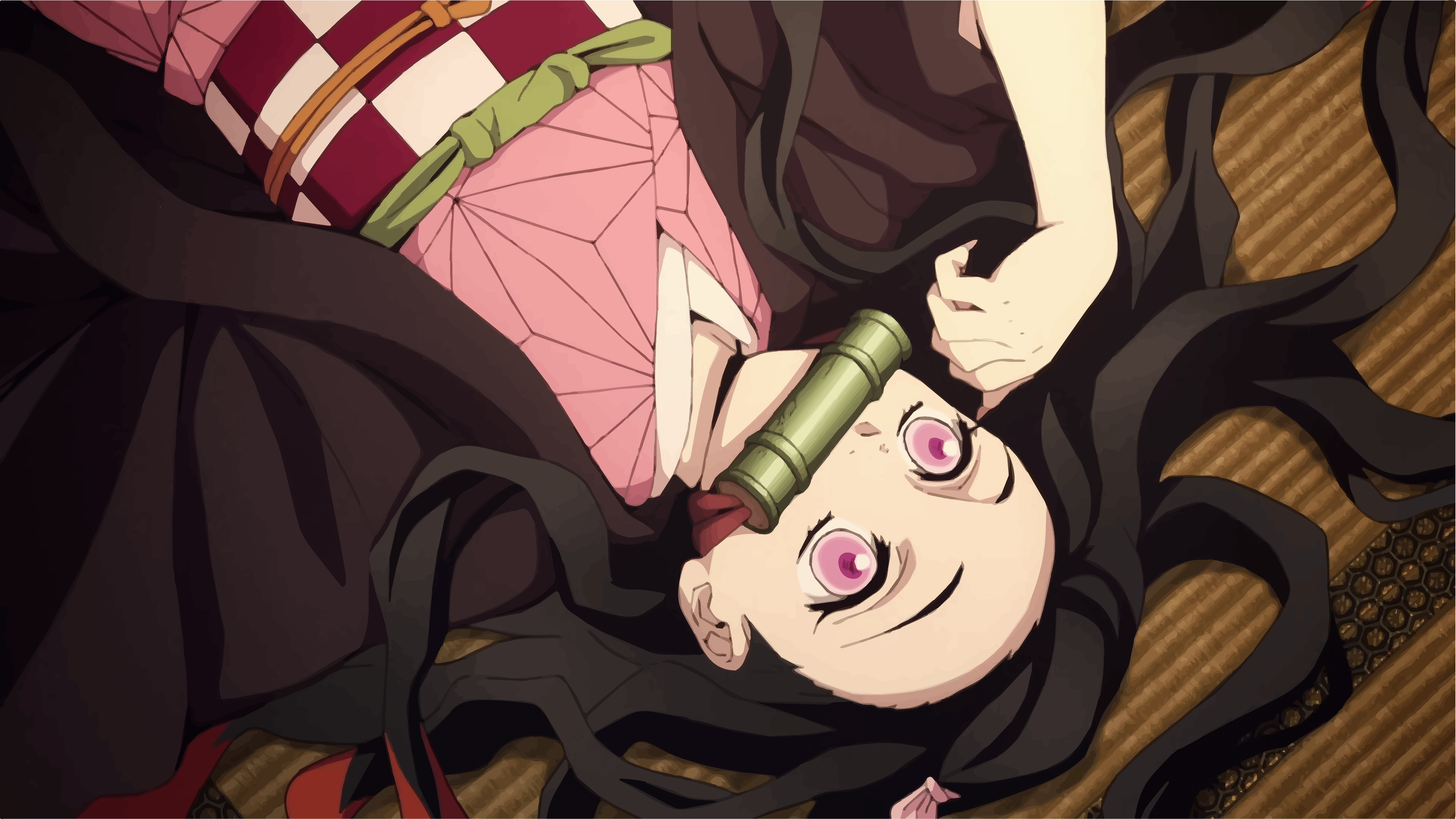 8008x4504 Nezuko Kamado HD Wallpaper and Background