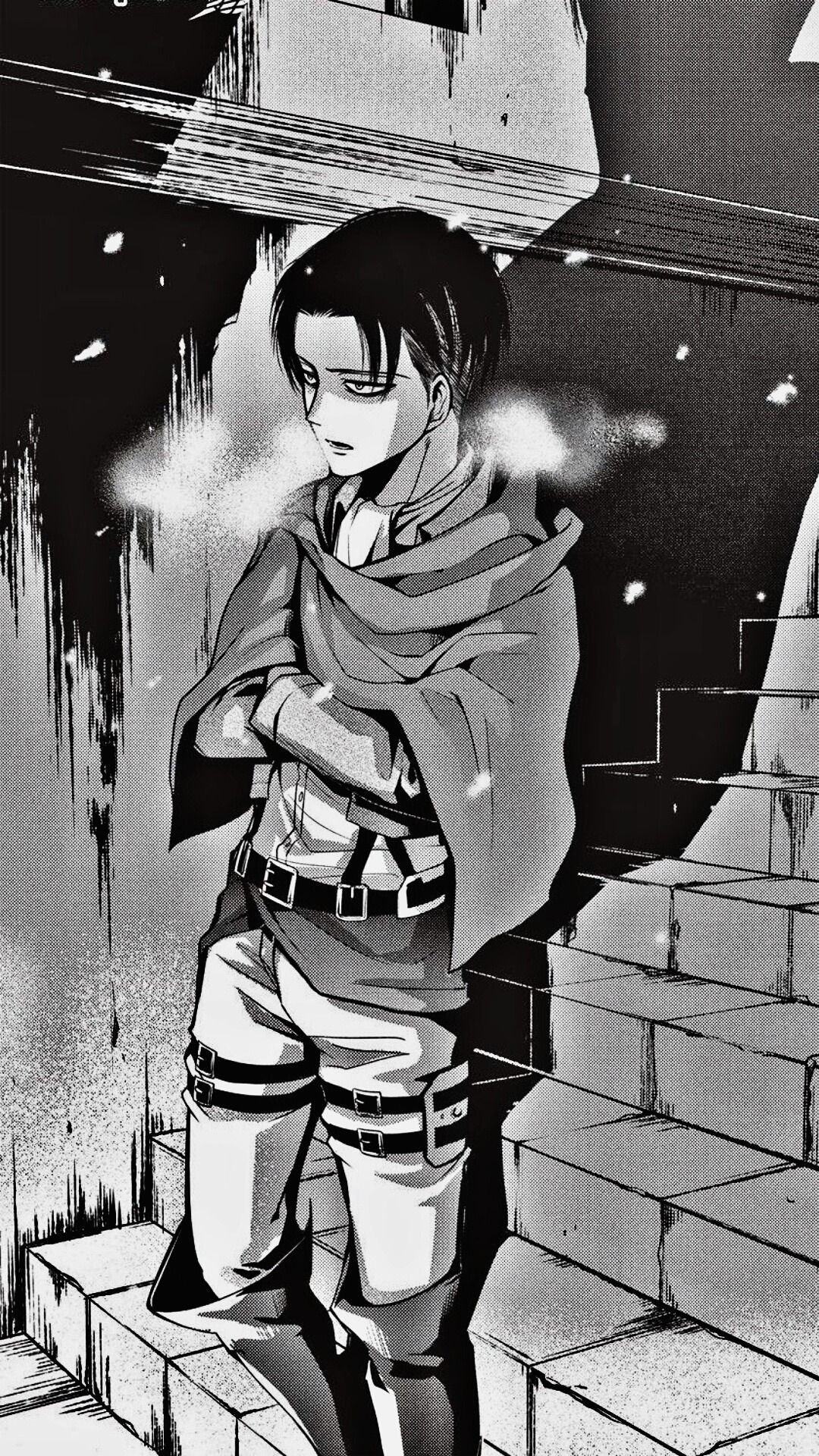1080x1920 Levi Manga Wallpaper