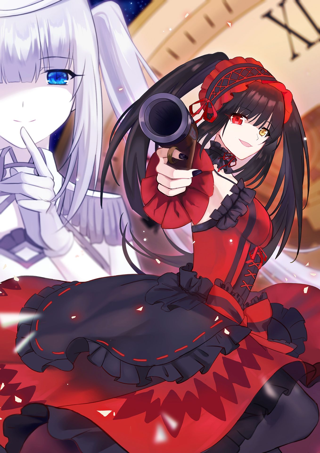 1358x1920 Date A Bullet White Queen Wallpaper