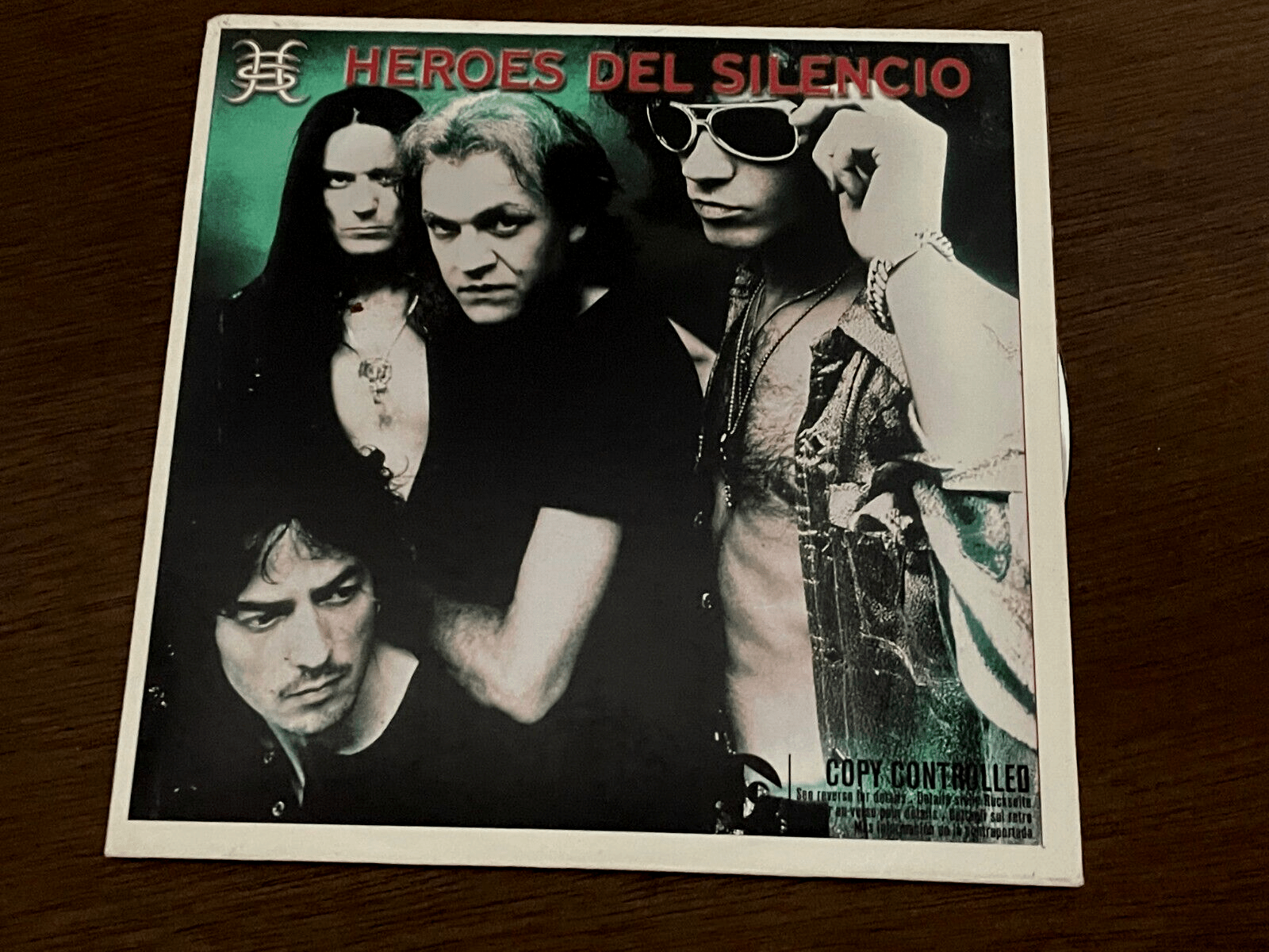 1600x1200 Heroes del Silencio Enrique Bunbury mexican promo cd single
